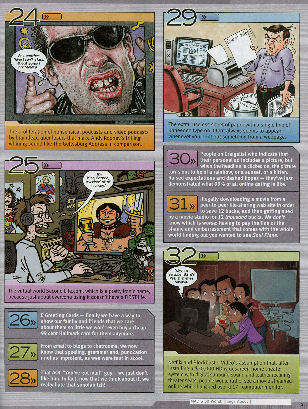 Read online MAD comic -  Issue #494 - 12