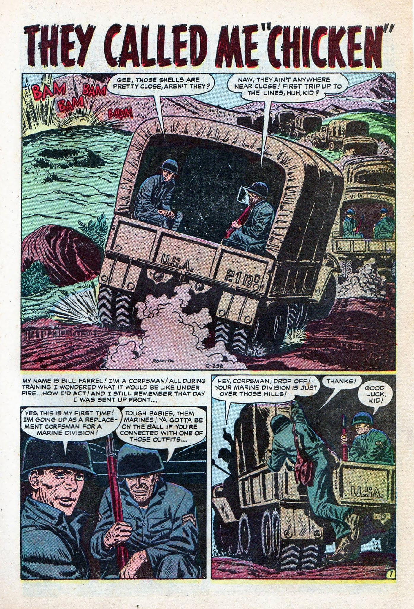 Read online War Comics comic -  Issue #20 - 27