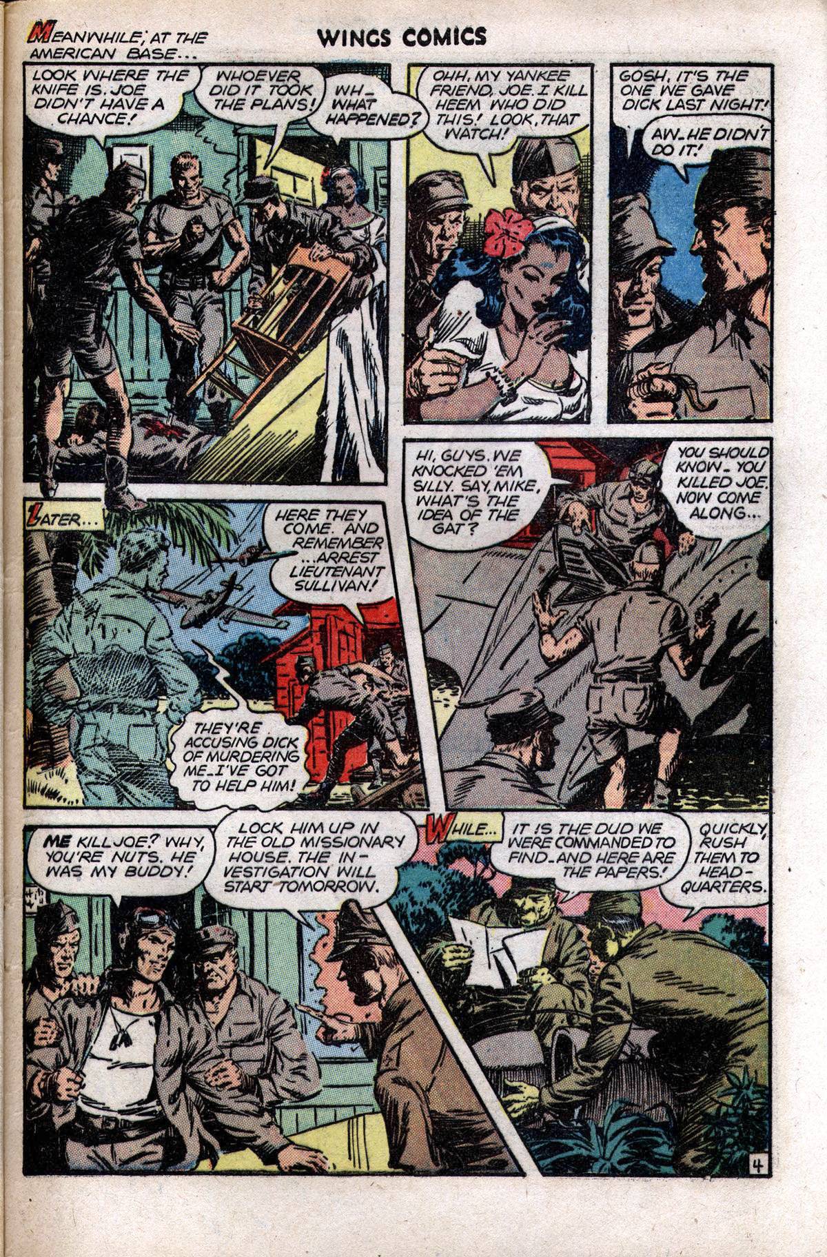 Read online Wings Comics comic -  Issue #76 - 47