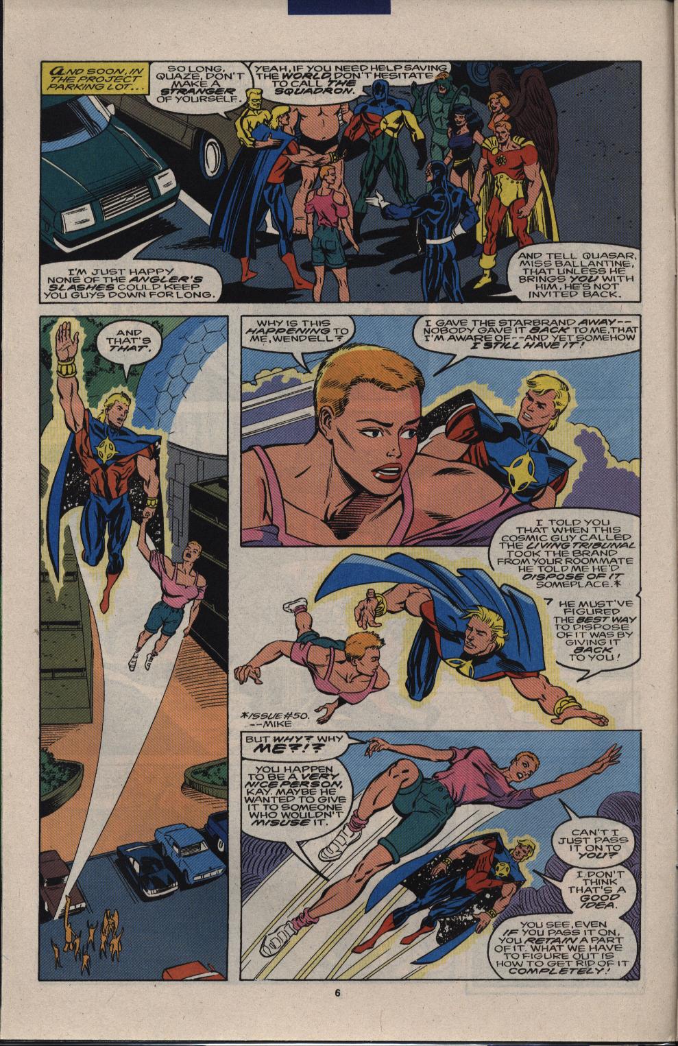 Read online Quasar comic -  Issue #53 - 7