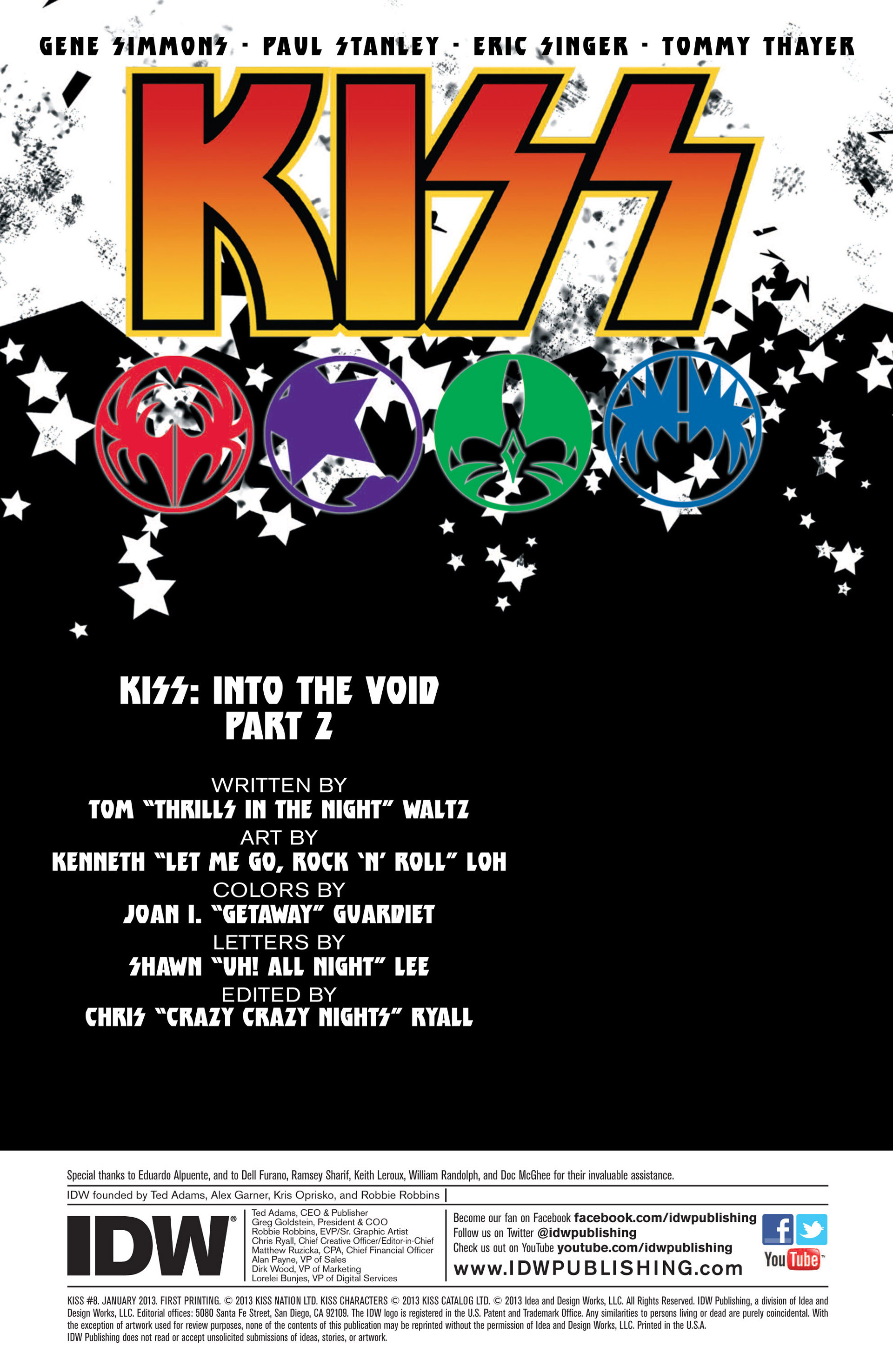 Read online KISS (2012) comic -  Issue #8 - 3