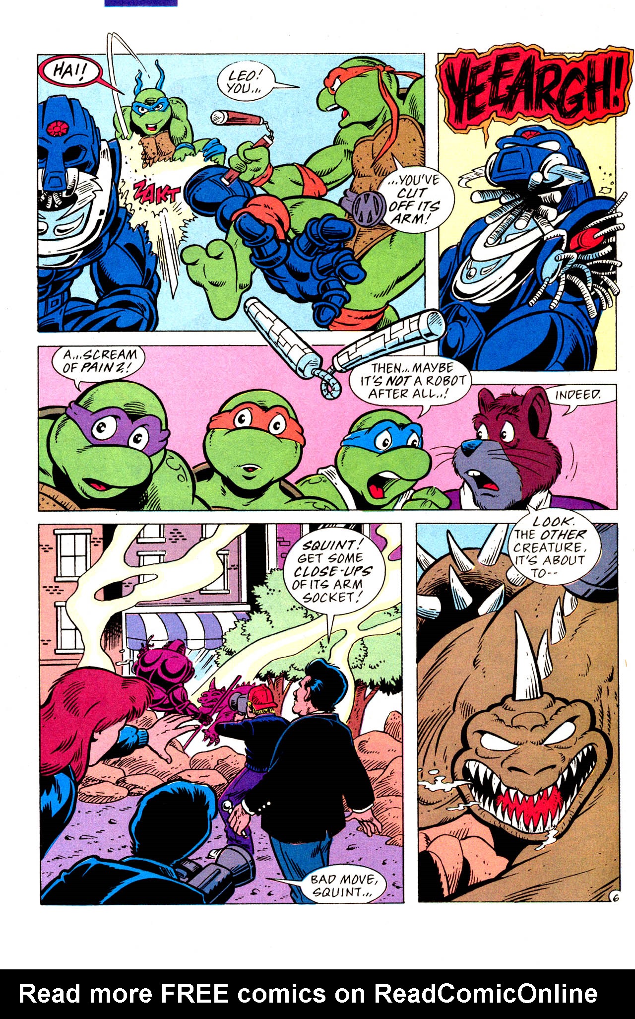 Read online Teenage Mutant Ninja Turtles Adventures (1989) comic -  Issue #47 - 8