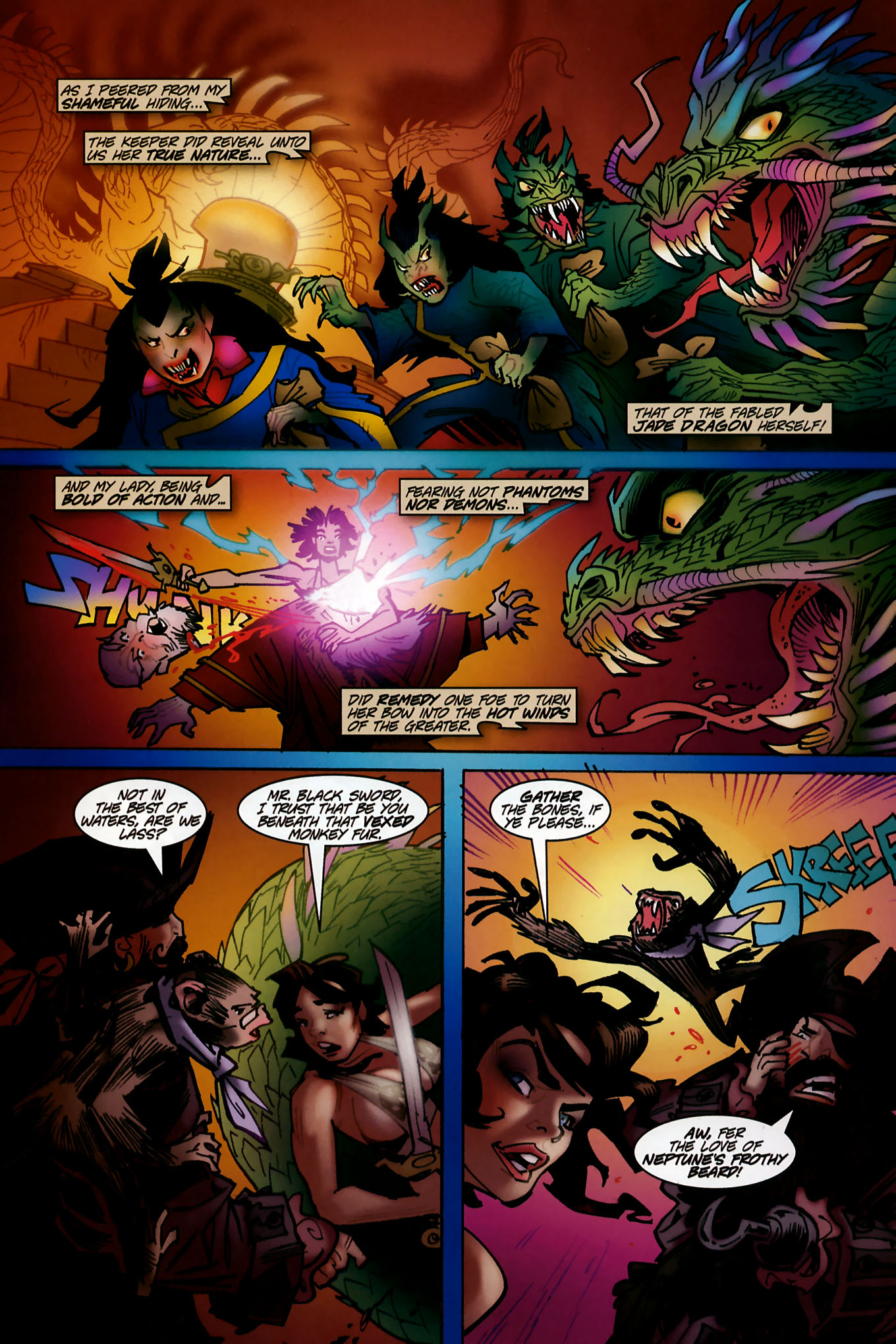 Read online The Voyages of The SheBuccaneer comic -  Issue #5 - 21