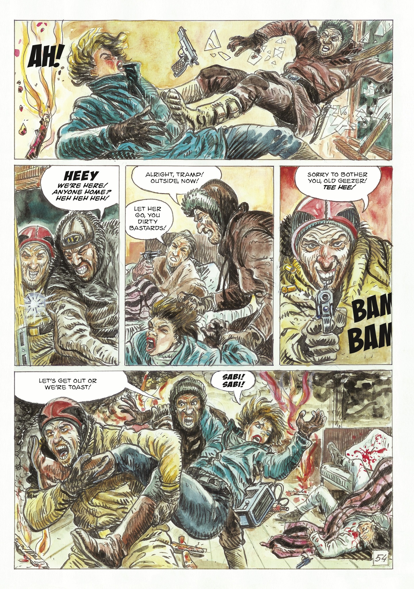 Read online The Man With the Bear comic -  Issue #1 - 56