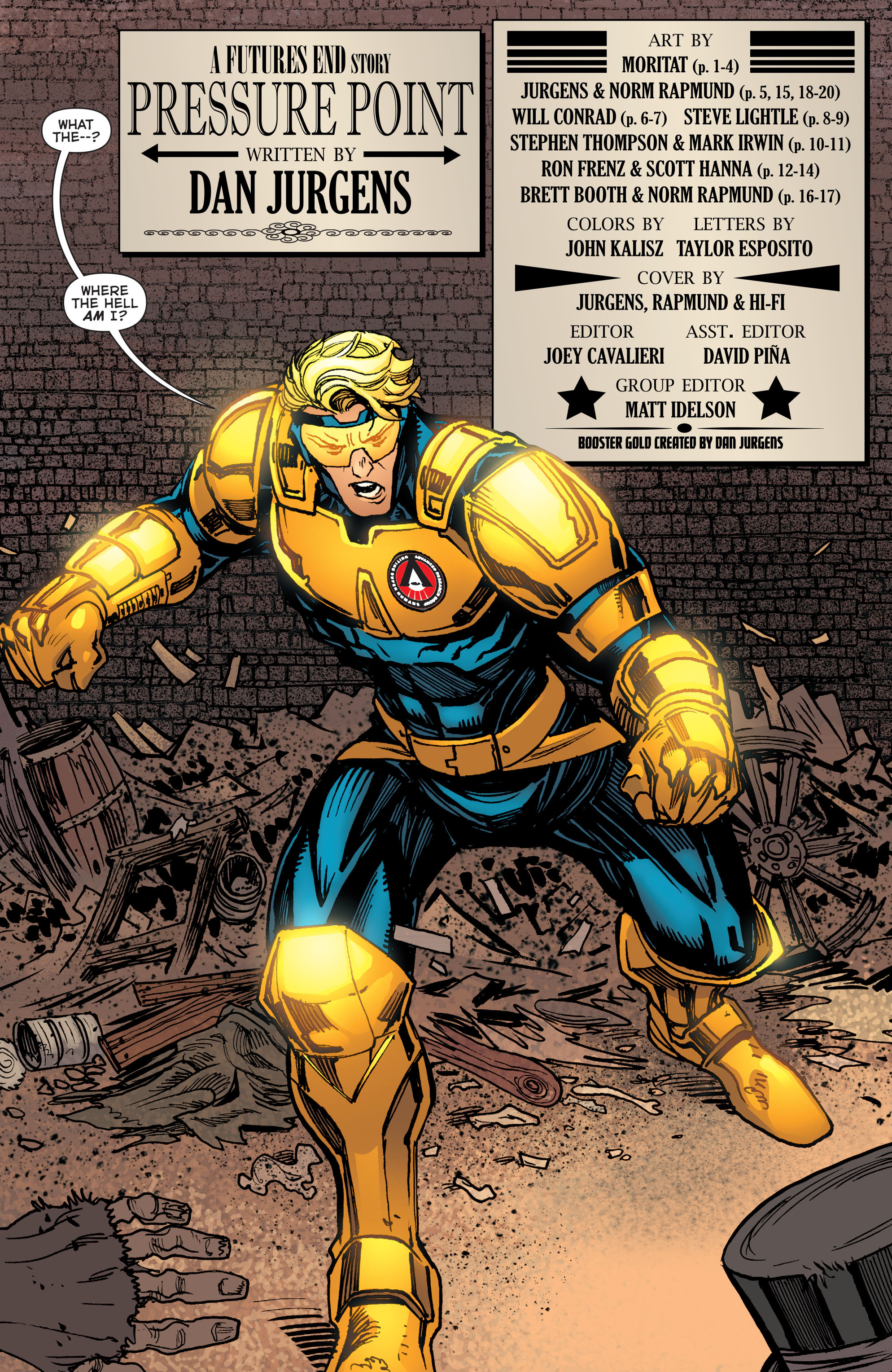 Read online Booster Gold: Futures End comic -  Issue # Full - 3