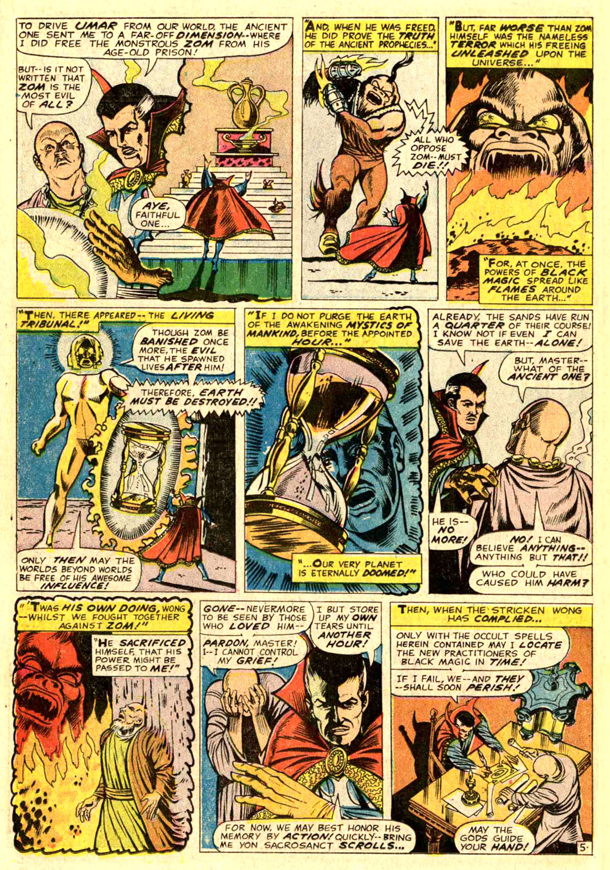 Read online Marvel Masterworks: Doctor Strange comic -  Issue # TPB 2 - 179