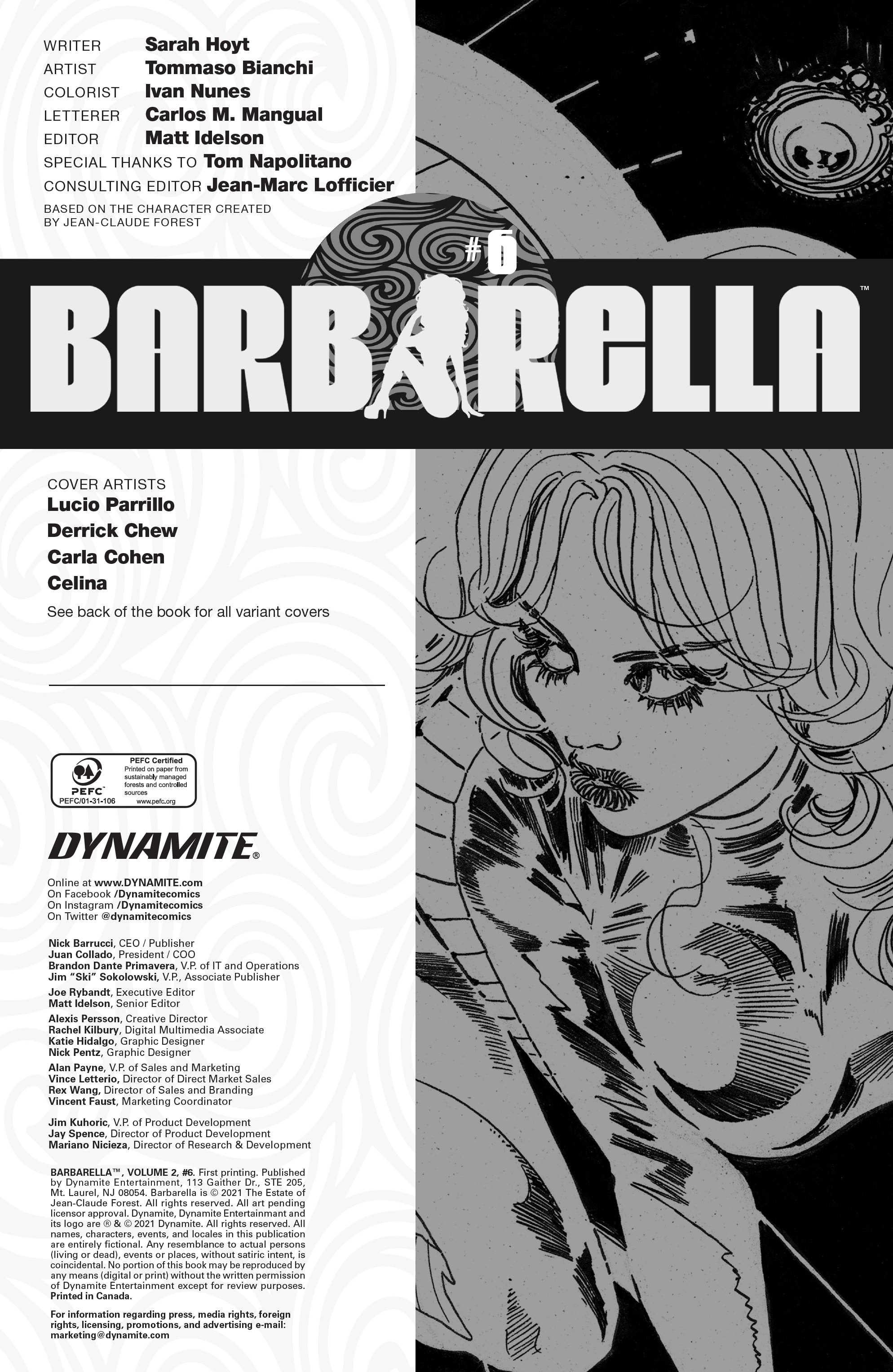 Read online Barbarella (2021) comic -  Issue #6 - 5