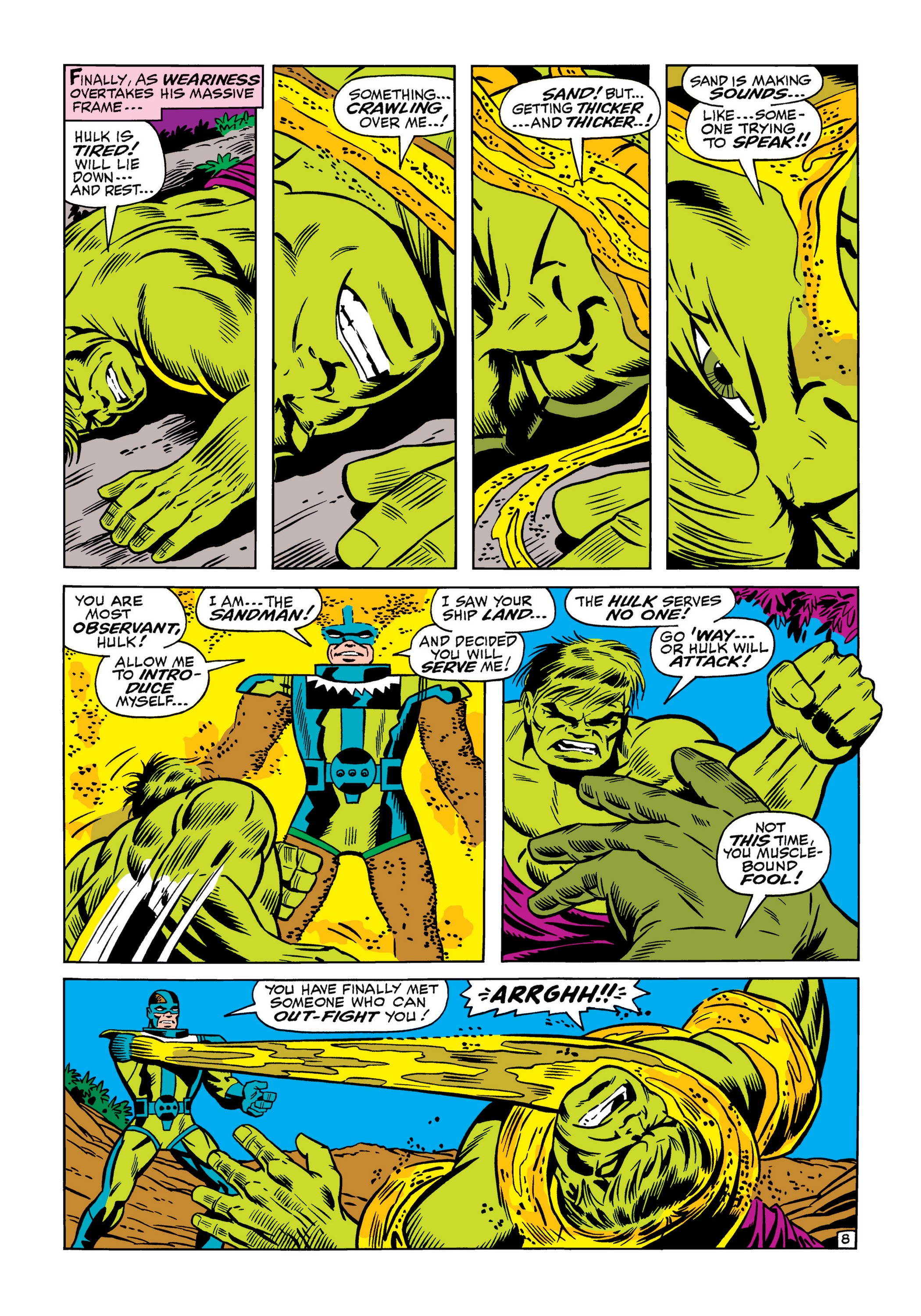 Read online Marvel Masterworks: The Incredible Hulk comic -  Issue # TPB 5 (Part 1) - 56