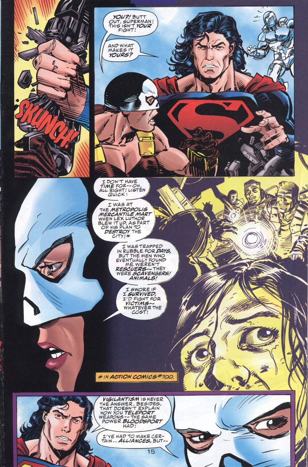 Read online Action Comics (1938) comic -  Issue #718 - 17