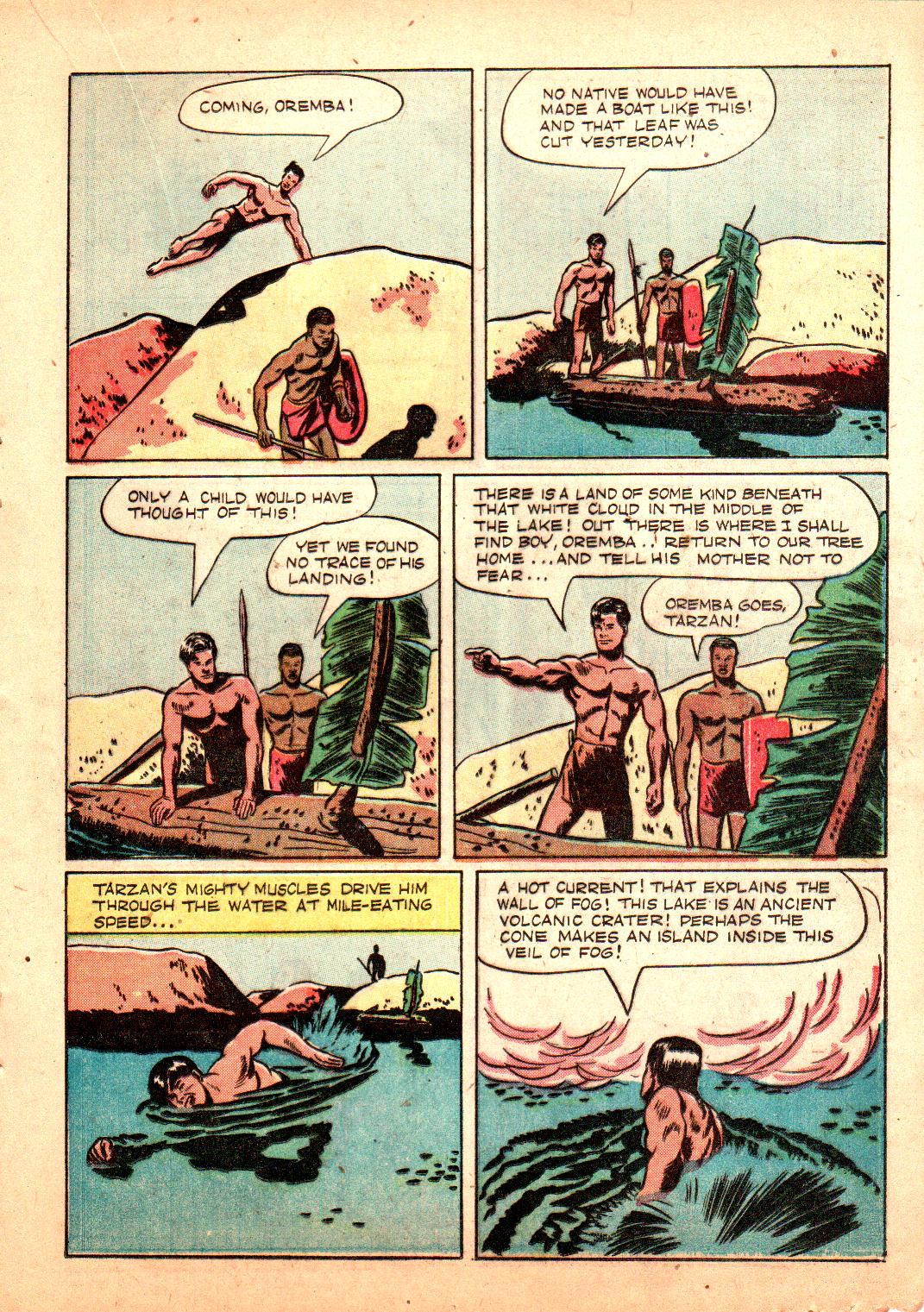 Read online Tarzan (1948) comic -  Issue #3 - 17