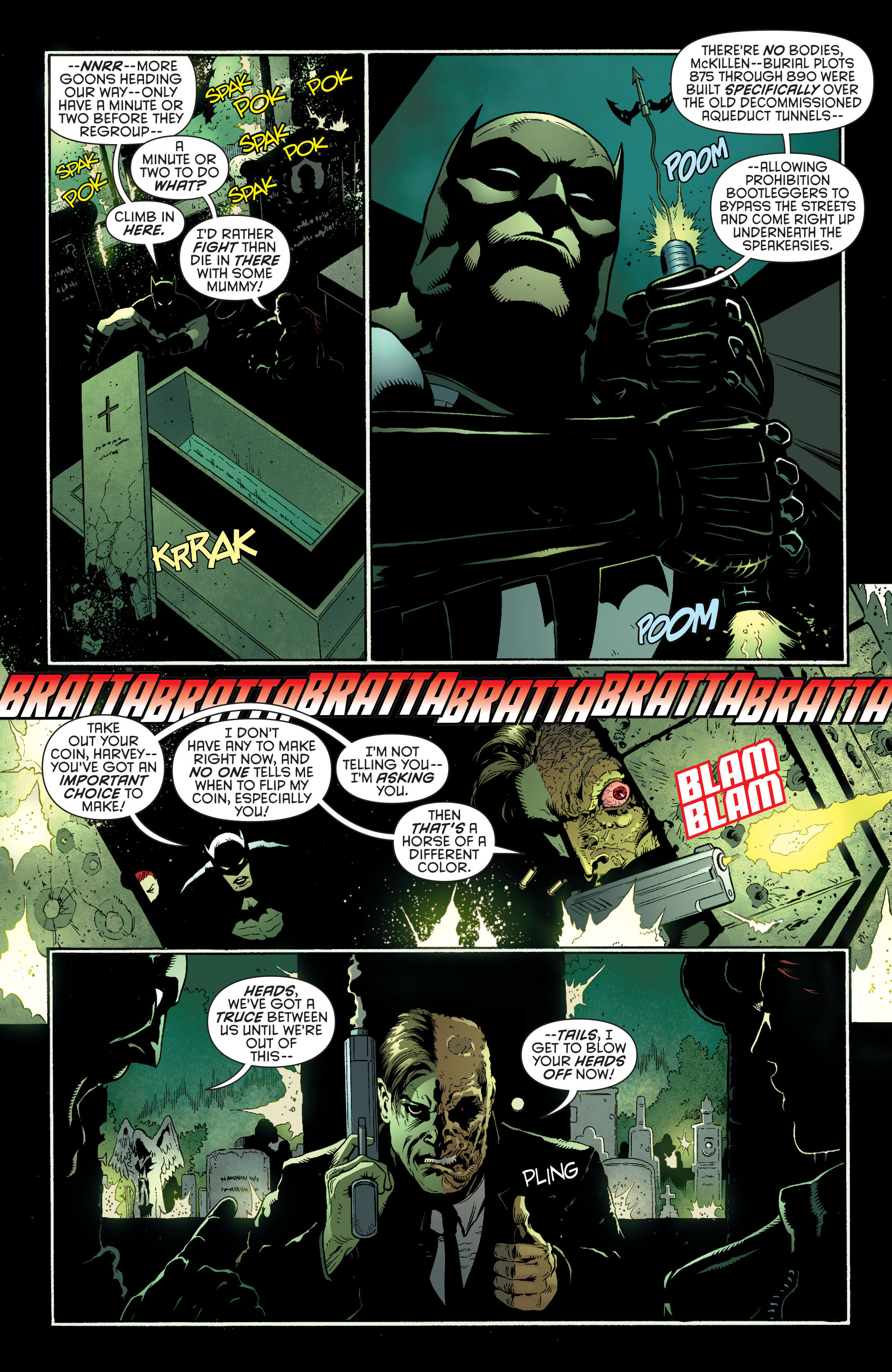 Read online Batman and Robin (2011) comic -  Issue #27 - Batman and Two-Face - 10