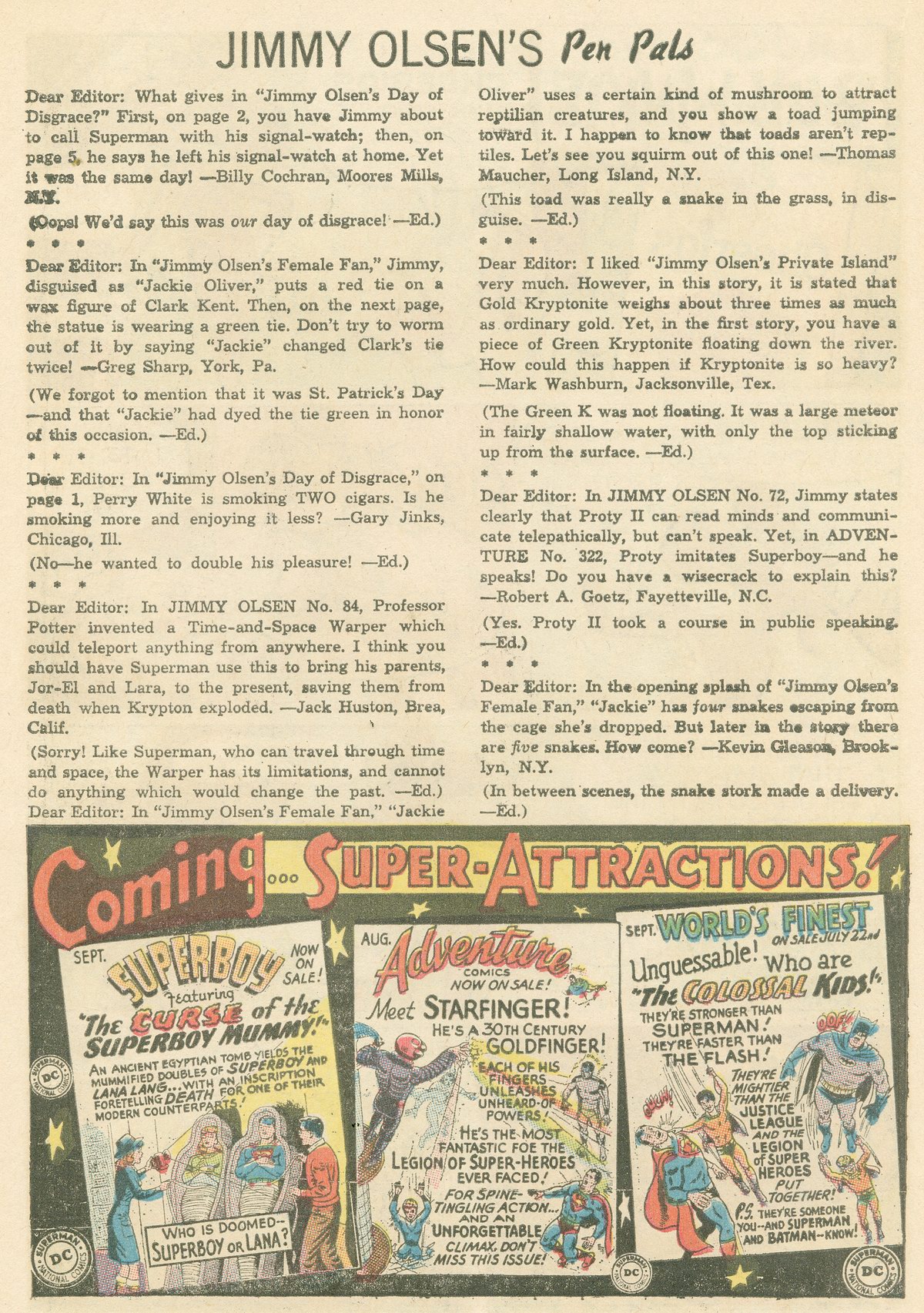 Read online Superman's Pal Jimmy Olsen comic -  Issue #87 - 22
