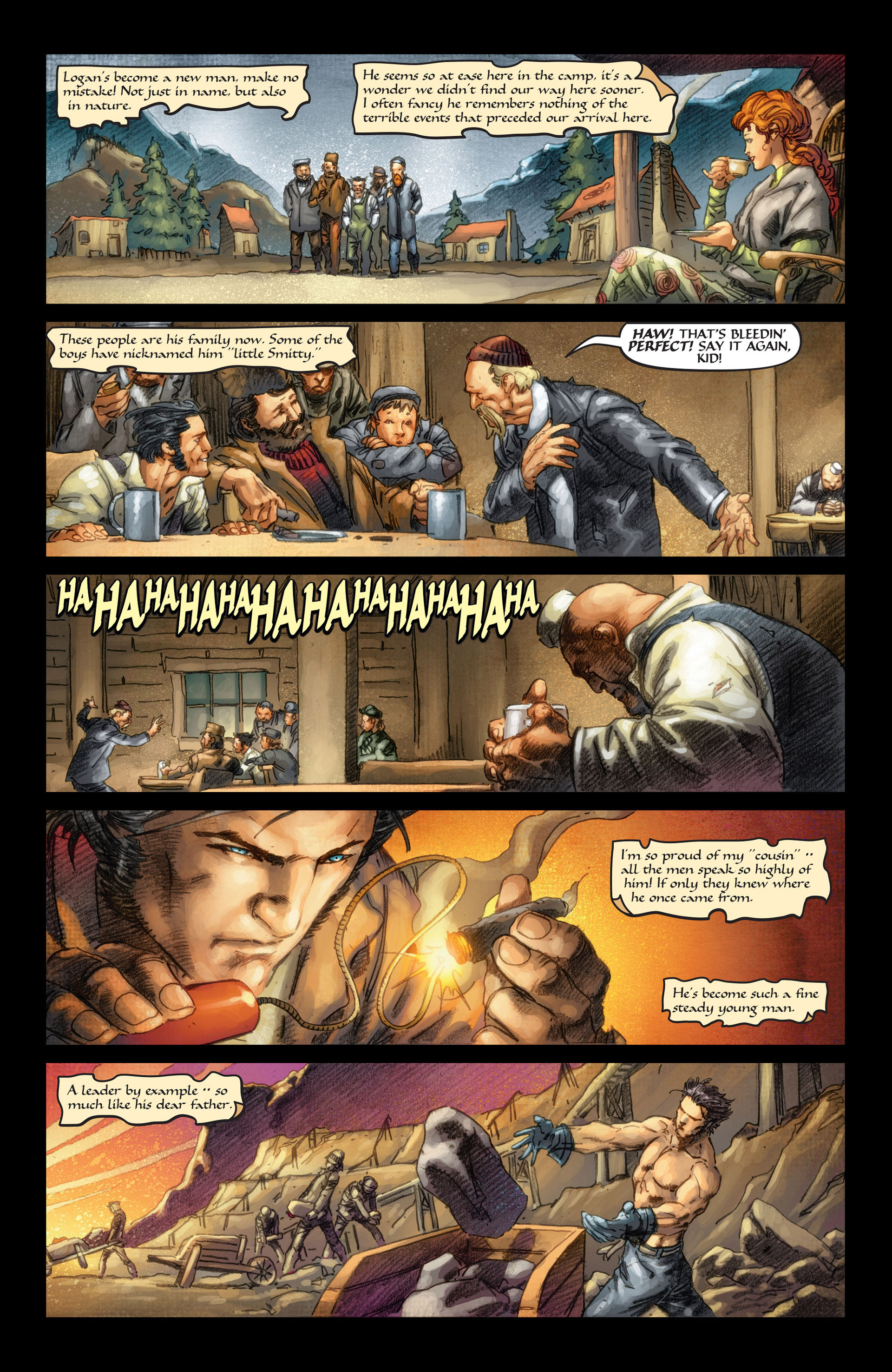 Read online Wolverine: The Origin comic -  Issue #5 - 12