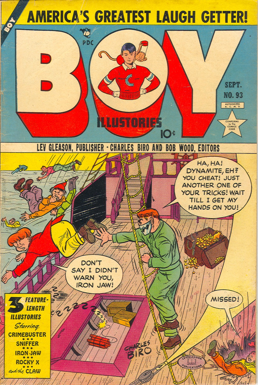 Read online Boy Comics comic -  Issue #93 - 1