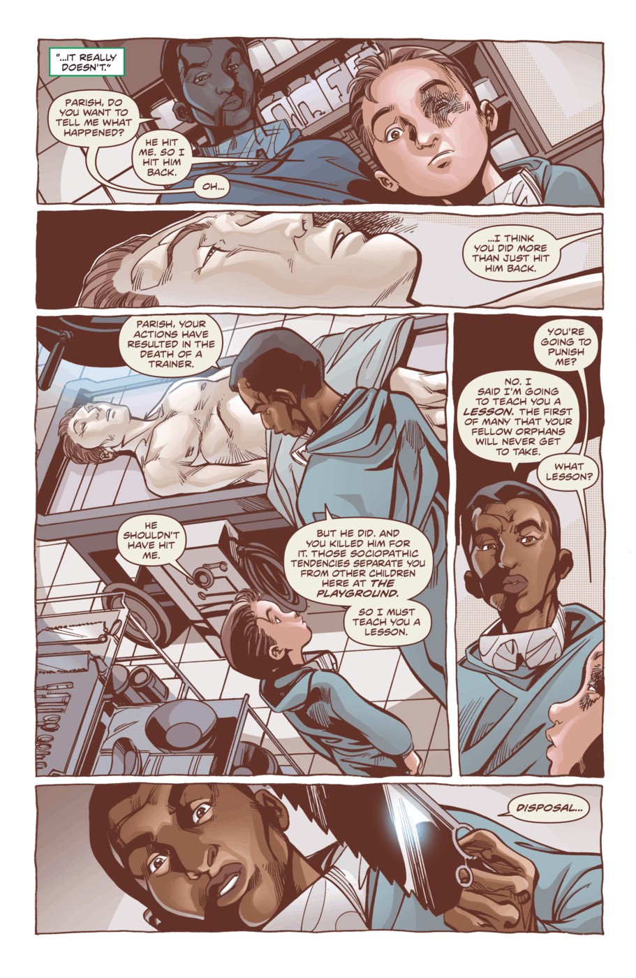 Read online Protocol: Orphans comic -  Issue #2 - 12