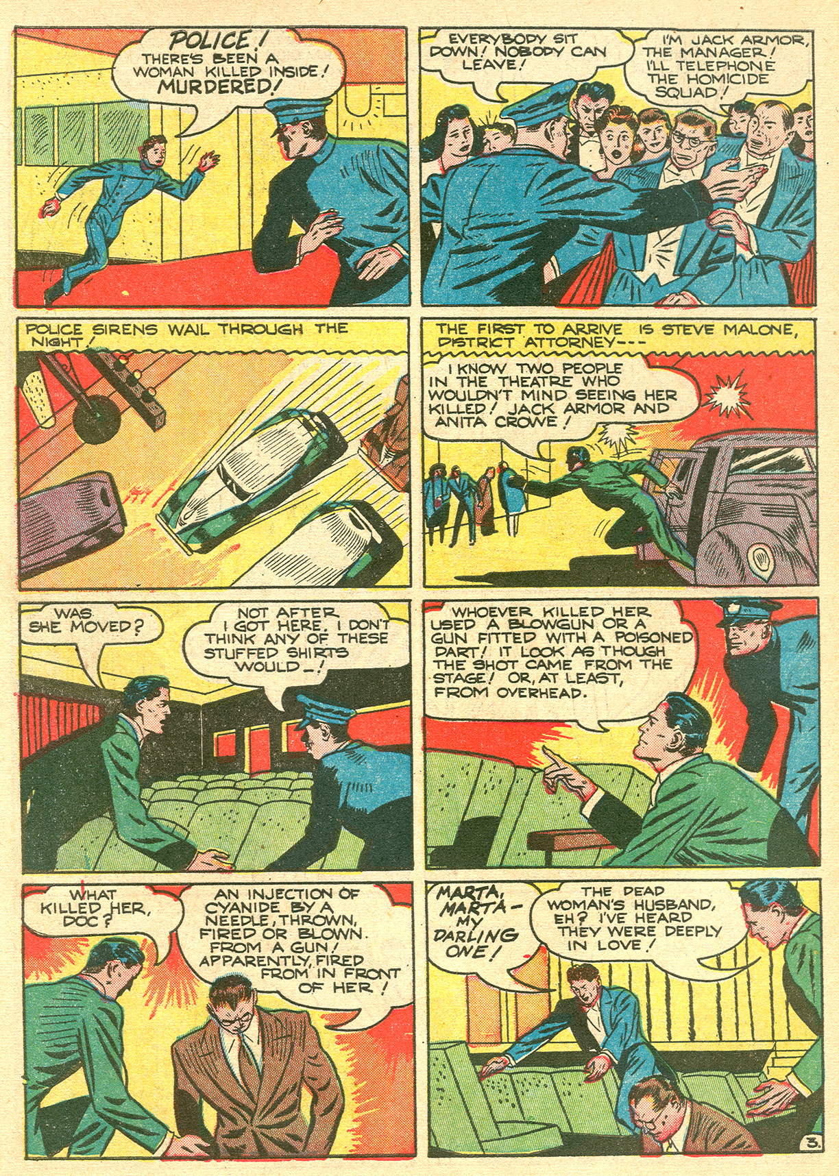 Read online Detective Comics (1937) comic -  Issue #51 - 54