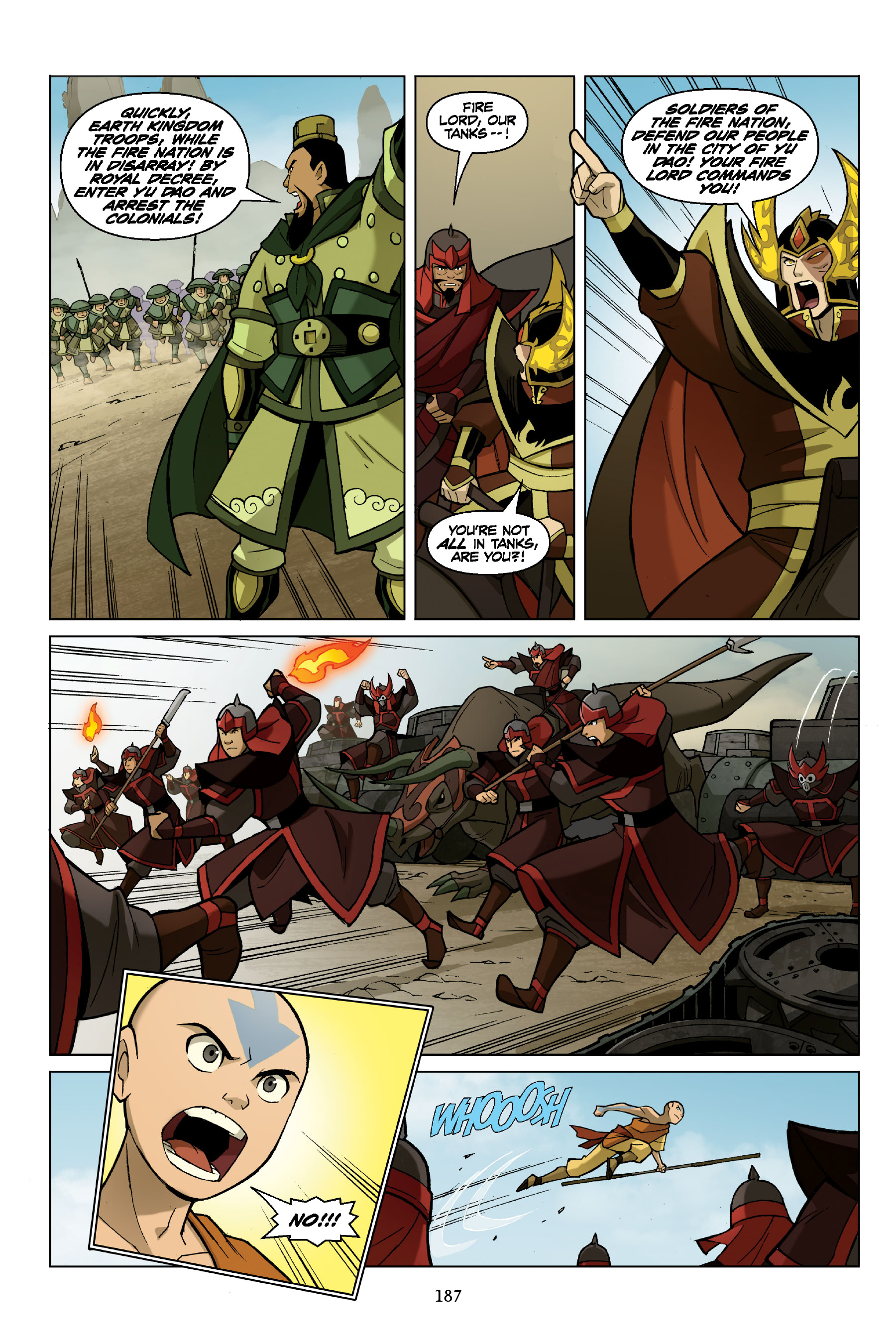 Read online Nickelodeon Avatar: The Last Airbender - The Promise comic -  Issue # _TPB Omnibus (Part 2) - 87