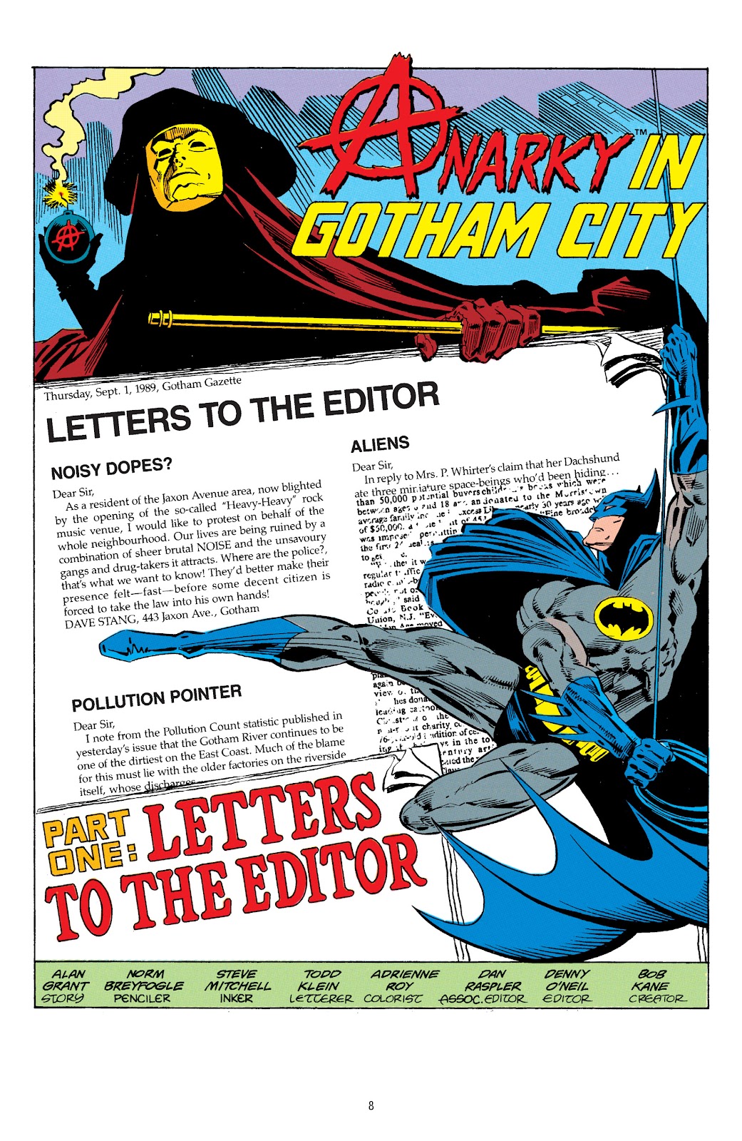 Read online Legends of the Dark Knight: Norm Breyfogle comic -  Issue # TPB 2 (Part 1) - 8