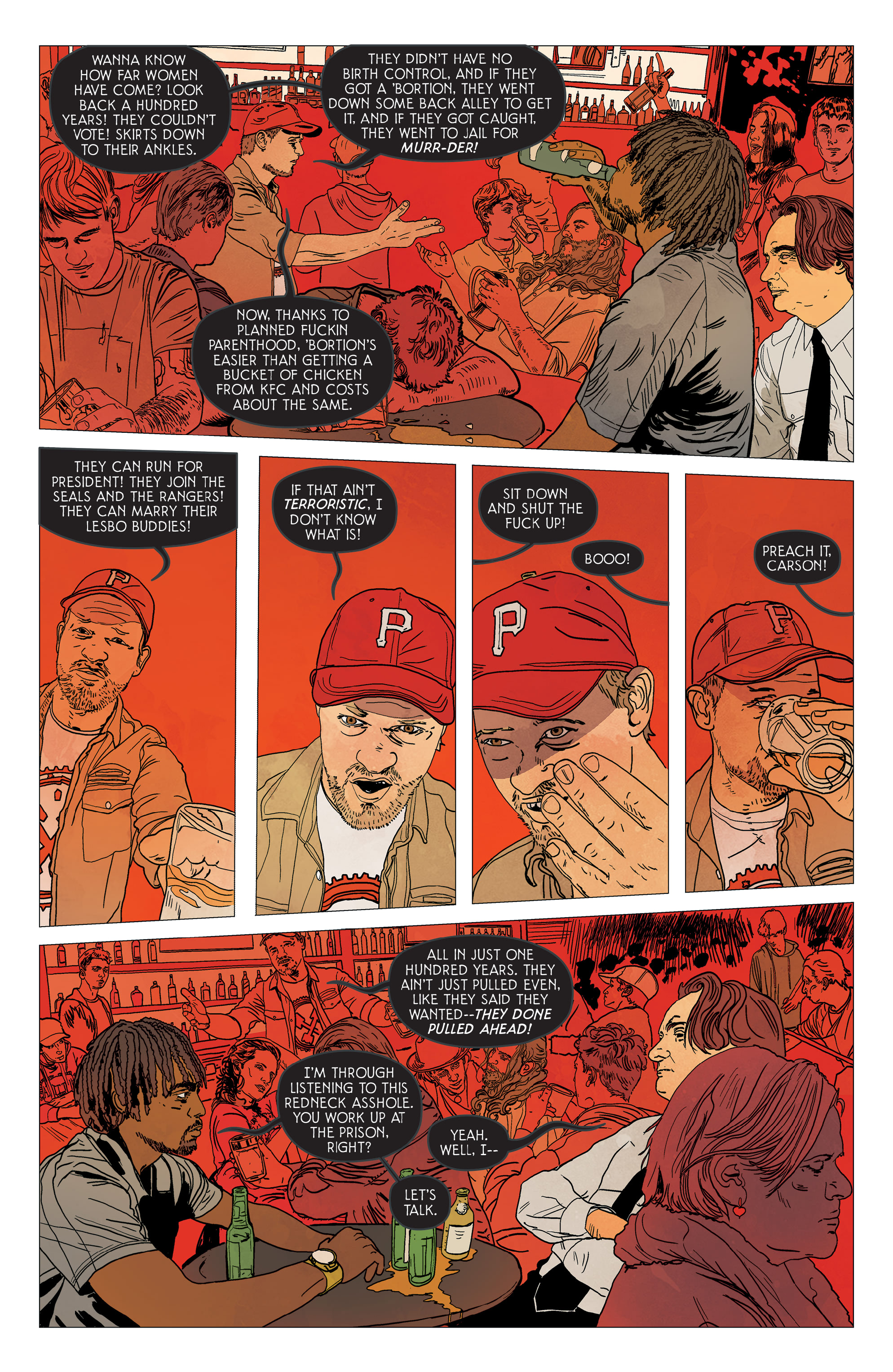 Read online Sleeping Beauties comic -  Issue #5 - 7