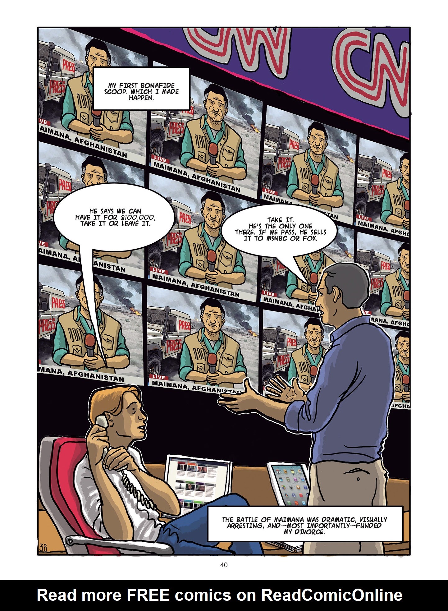 Read online The Stringer comic -  Issue # TPB (Part 1) - 40