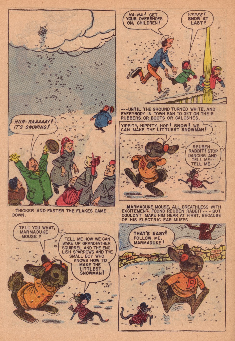 Read online Four Color Comics comic -  Issue #864 - 12