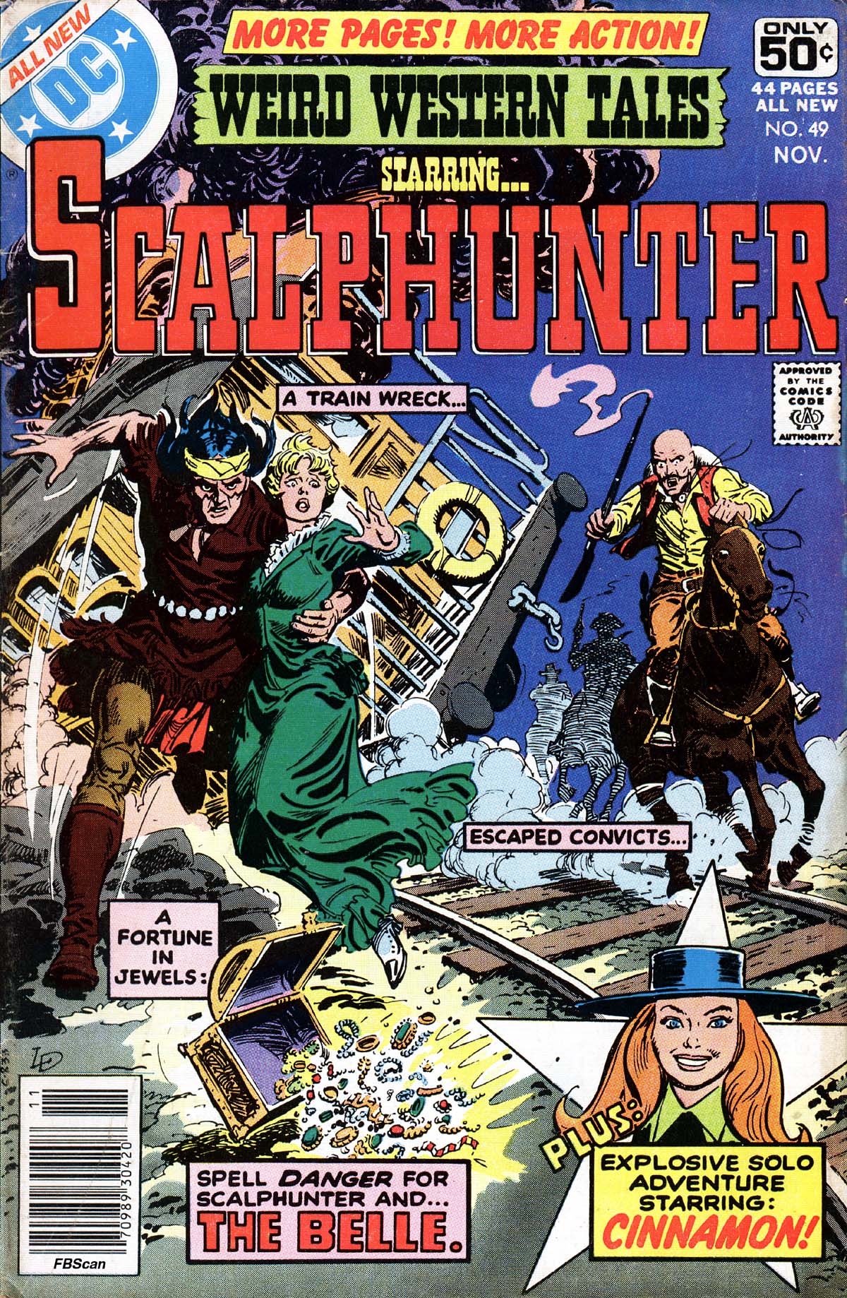 Read online Weird Western Tales (1972) comic -  Issue #49 - 1