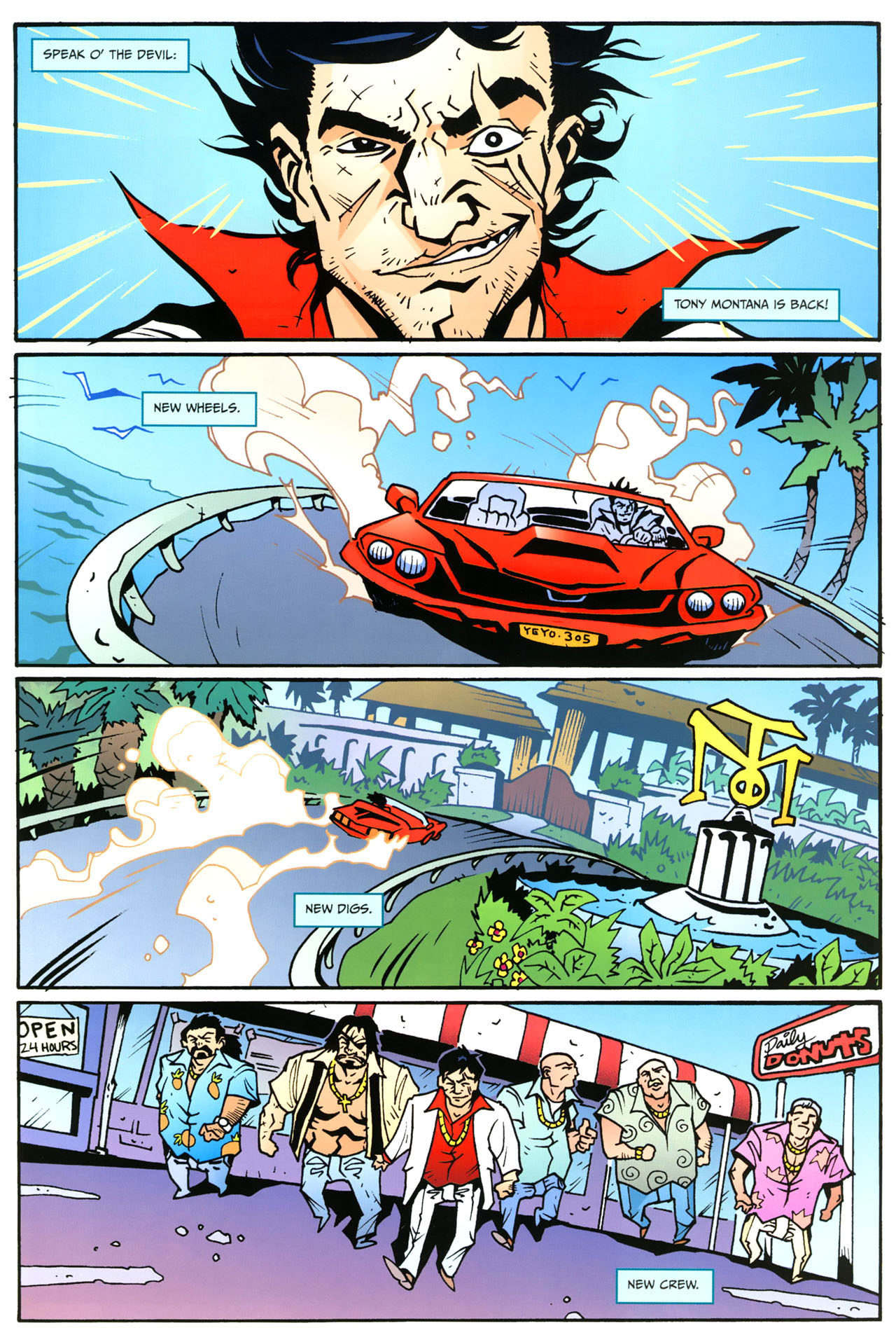 Read online Scarface: Scarred for Life comic -  Issue #4 - 7