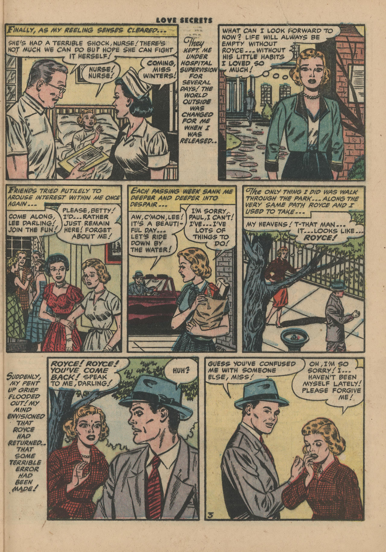 Read online Love Secrets (1953) comic -  Issue #36 - 29