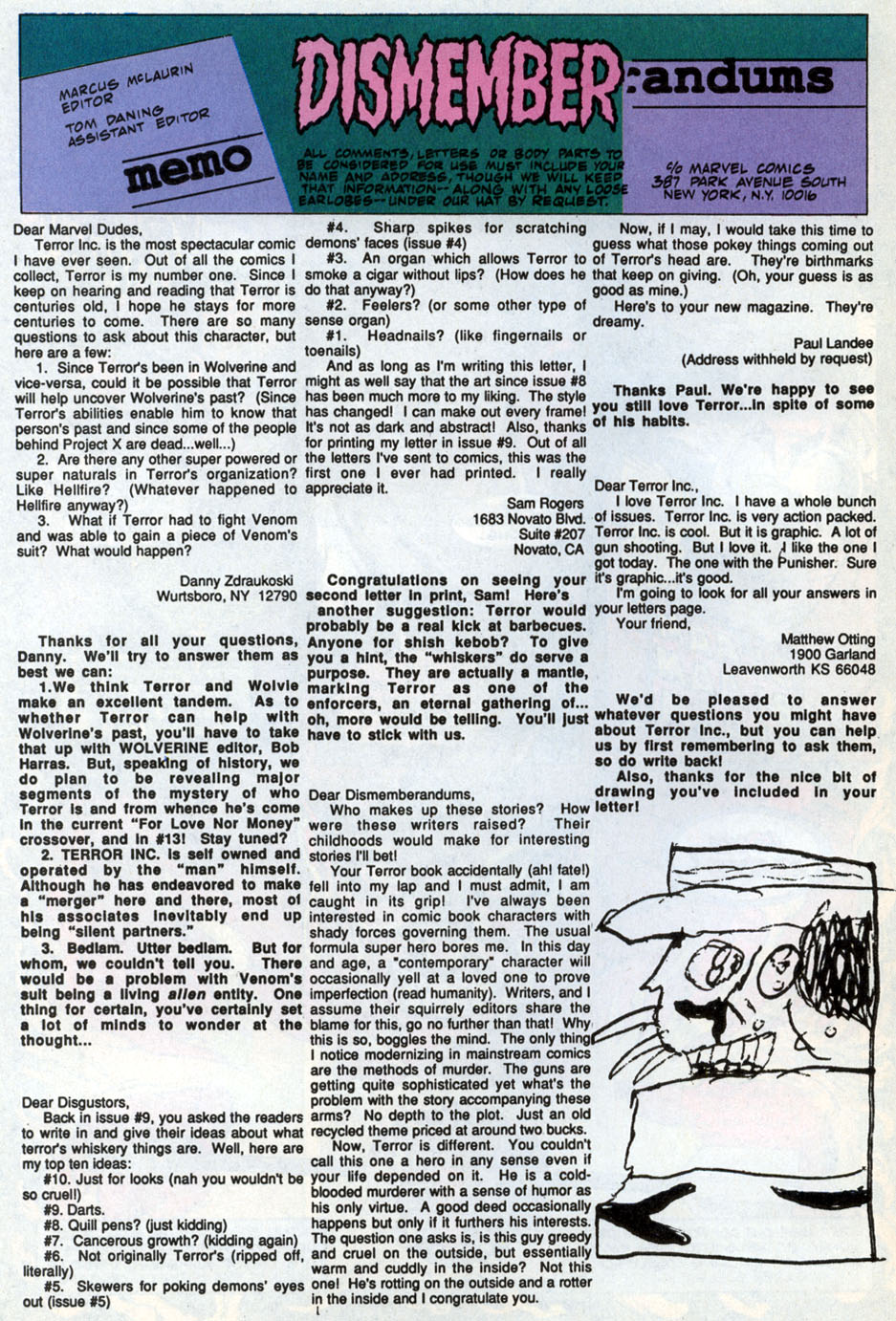 Read online Terror Inc. (1992) comic -  Issue #12 - 25
