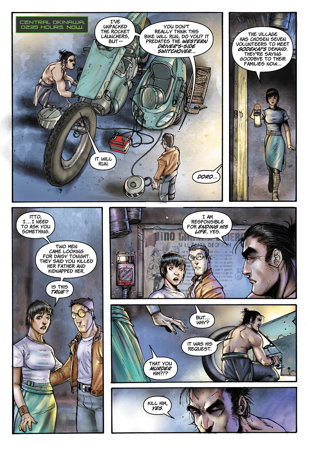 Read online Lone Wolf 2100 comic -  Issue # TPB 1 - 81