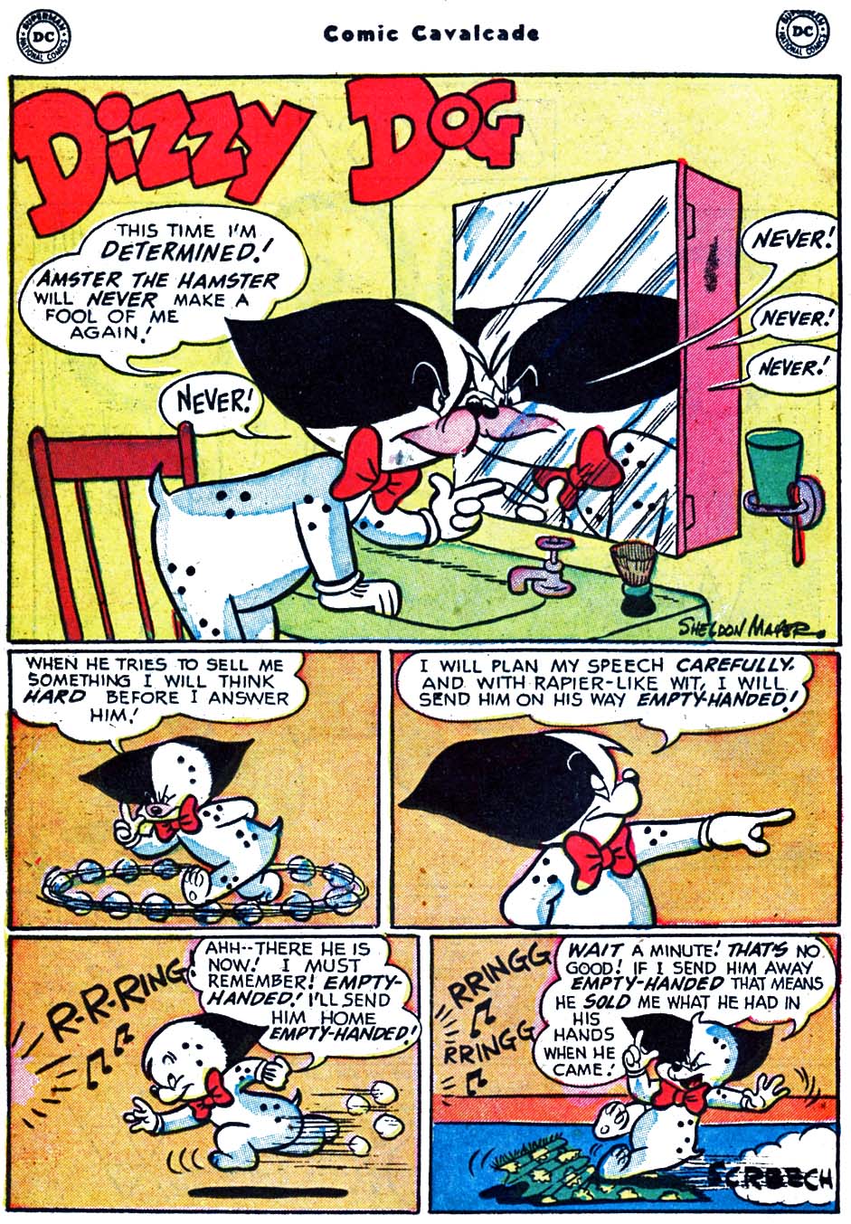 Read online Comic Cavalcade comic -  Issue #57 - 42