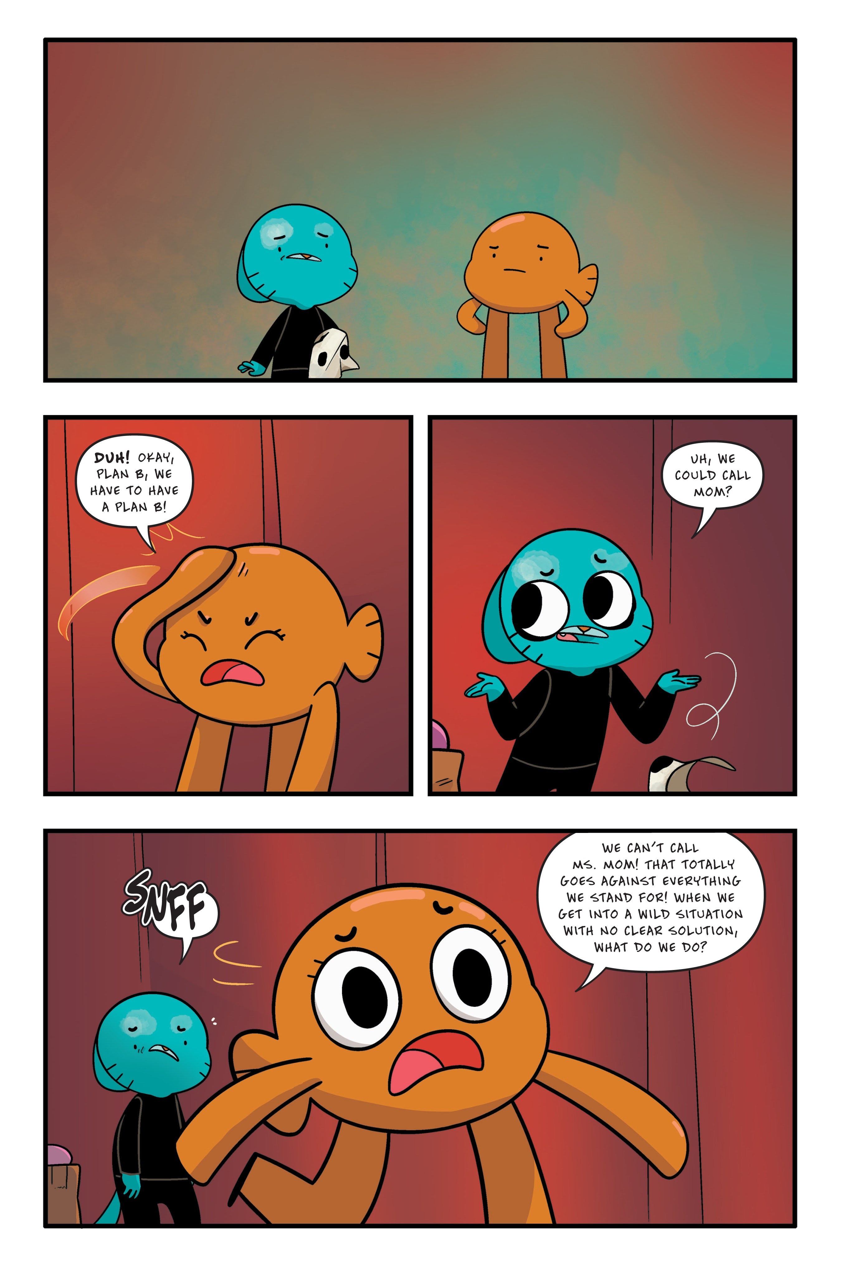 Read online The Amazing World of Gumball: Midsummer Nightmare comic -  Issue # TPB - 118