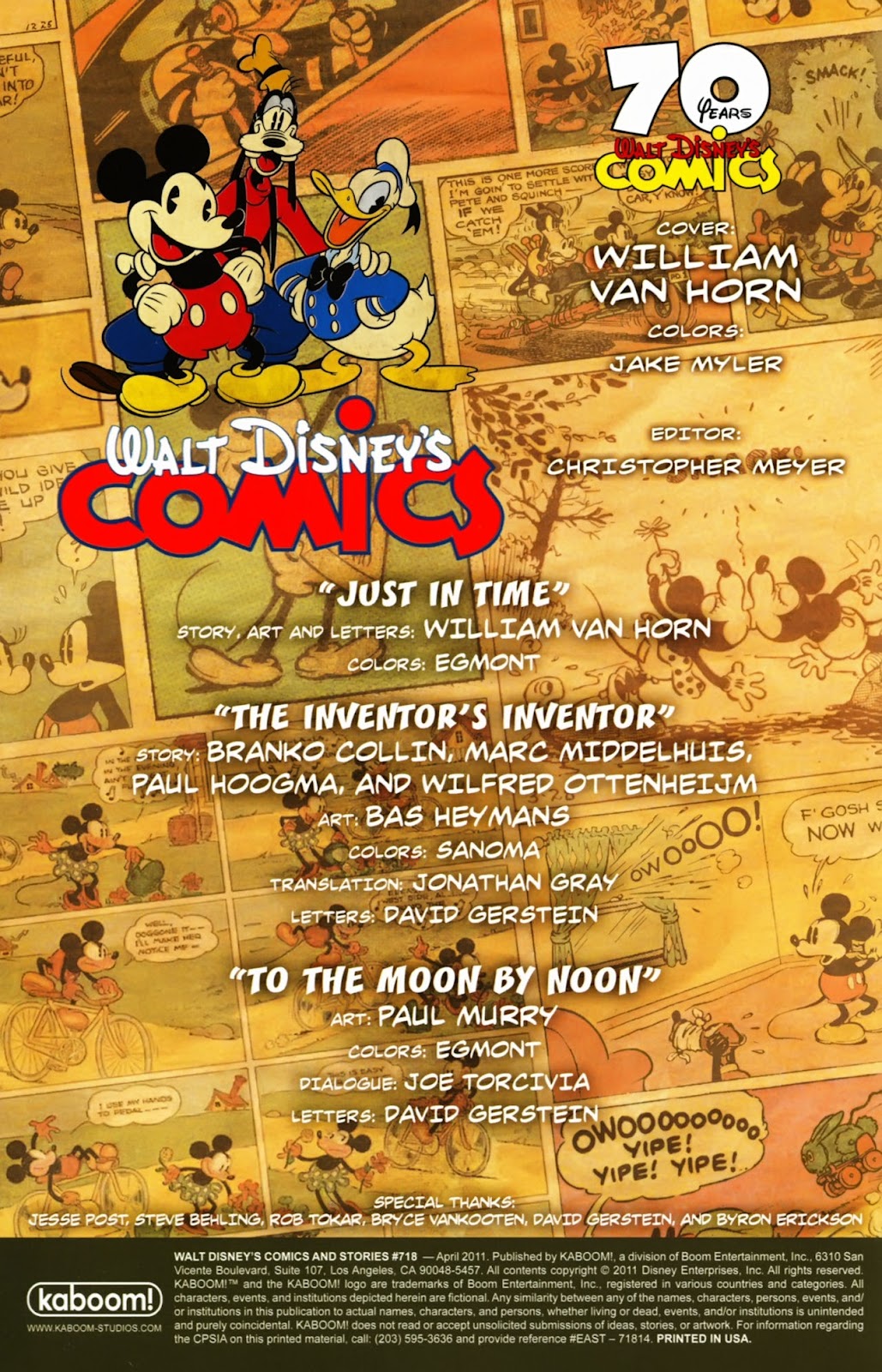 Walt Disney's Comics and Stories issue 718 - Page 2