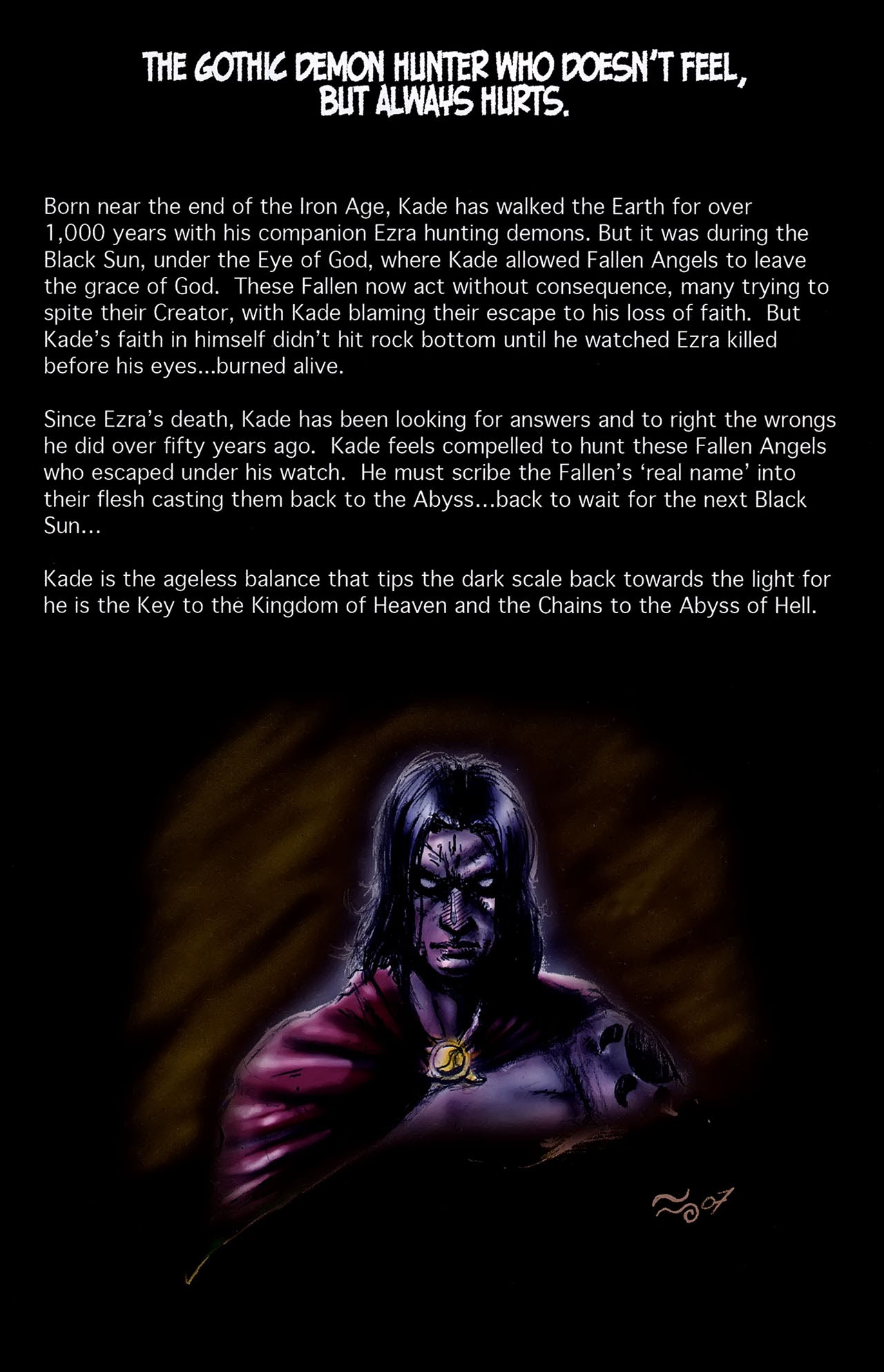 Read online Kade: Shiva's Sun comic -  Issue #0 - 16