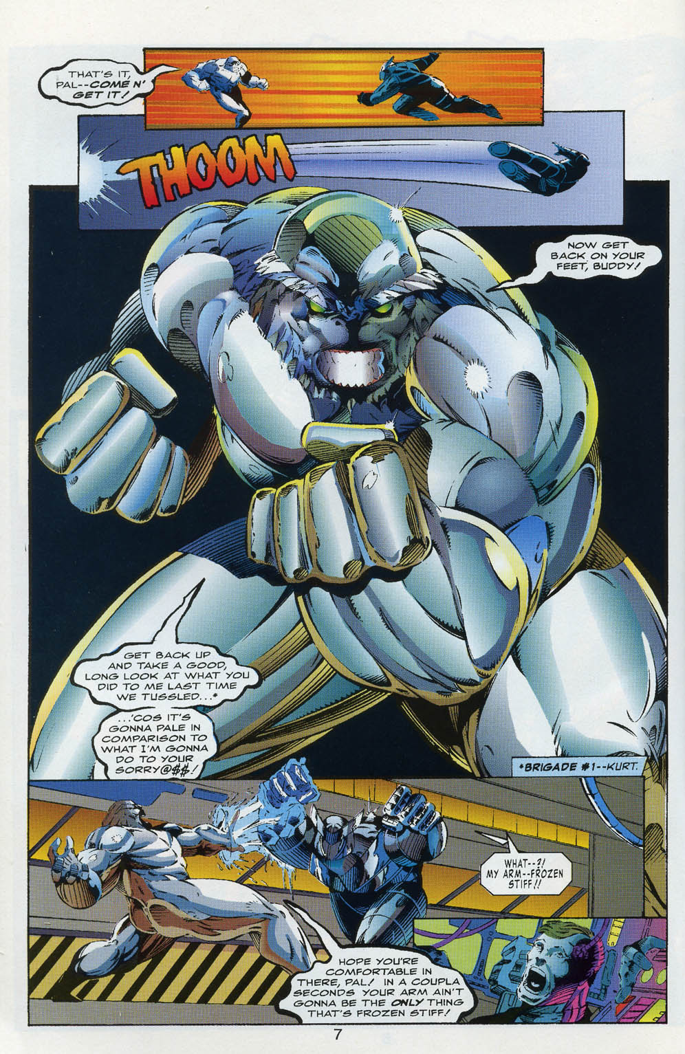 Read online Brigade (1993) comic -  Issue #3 - 7