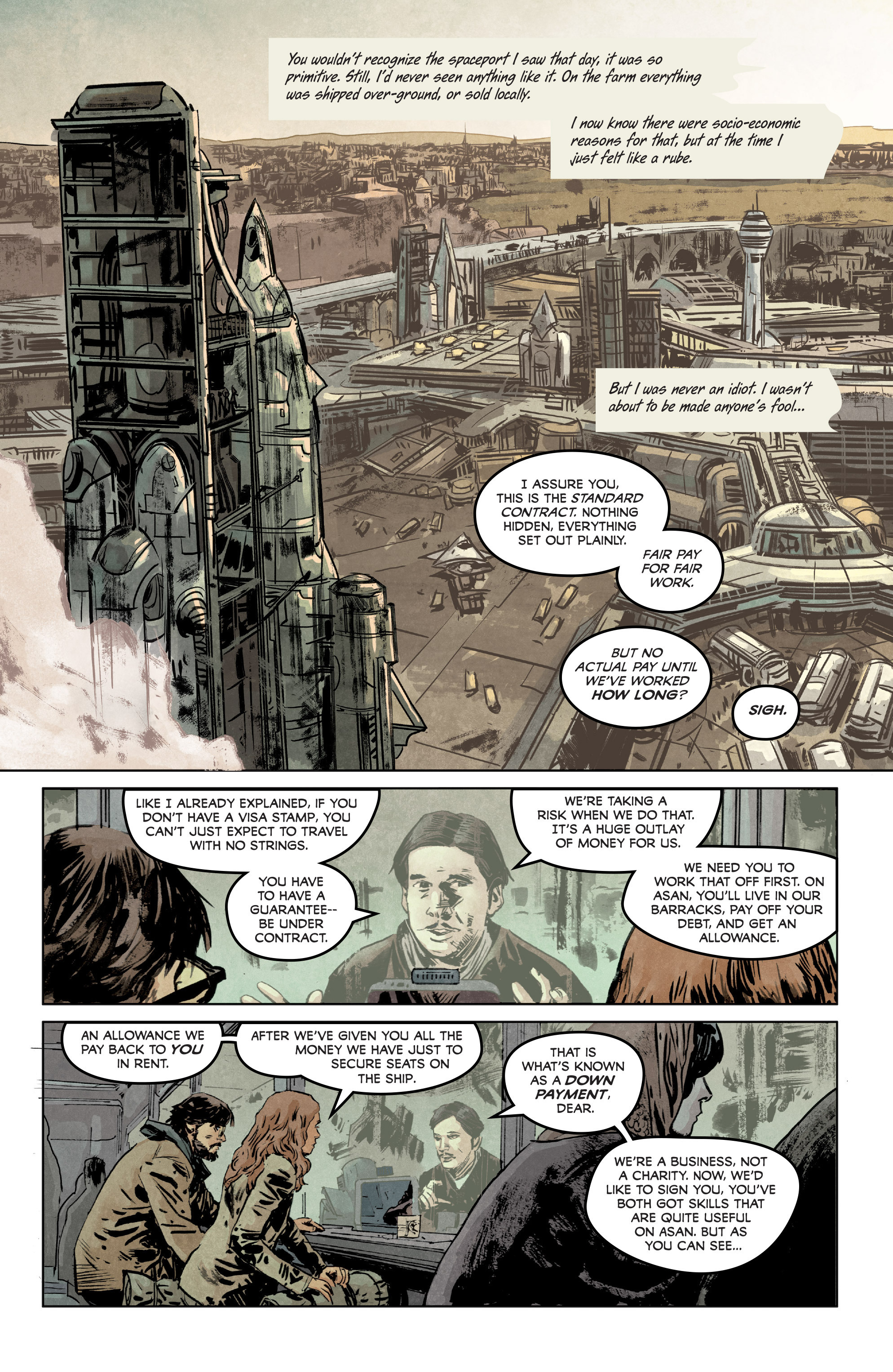 Read online Invisible Republic comic -  Issue #2 - 22