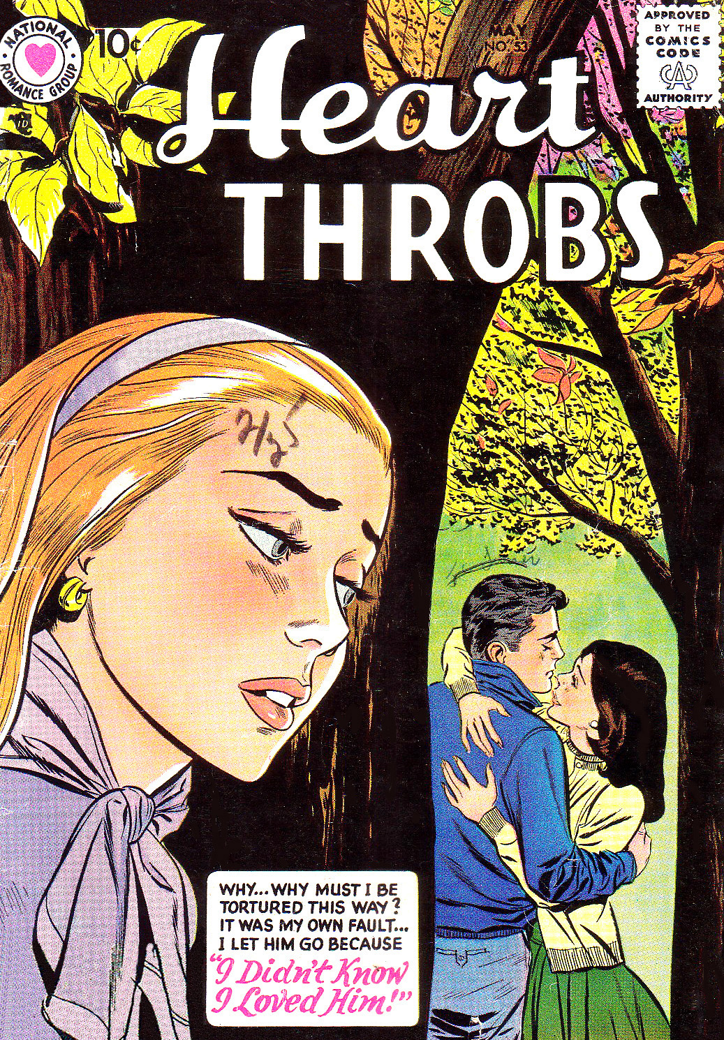 Read online Heart Throbs comic -  Issue #53 - 1
