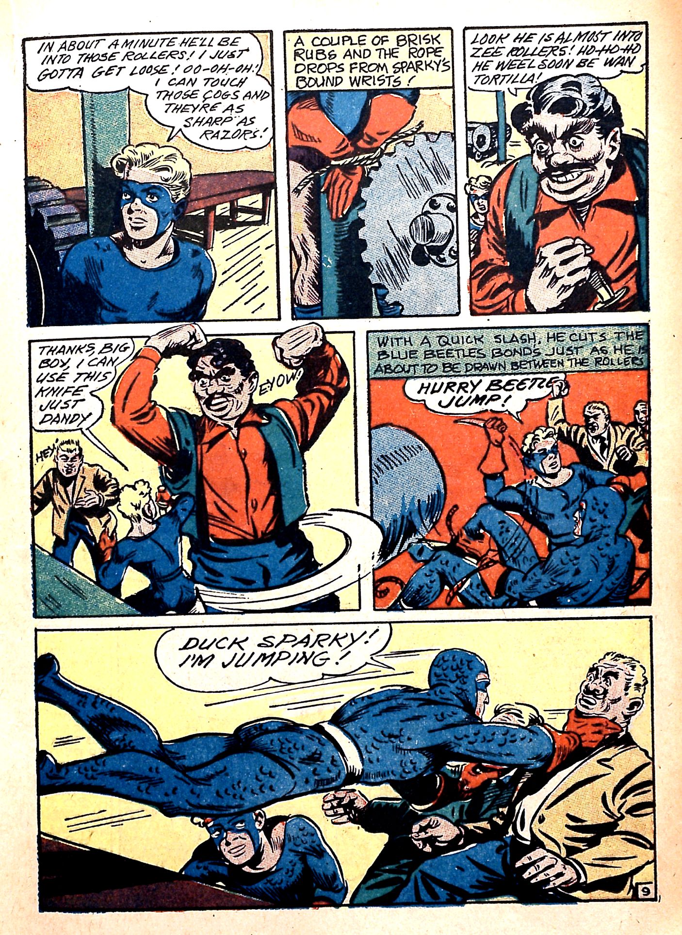 Read online The Blue Beetle comic -  Issue #17 - 31