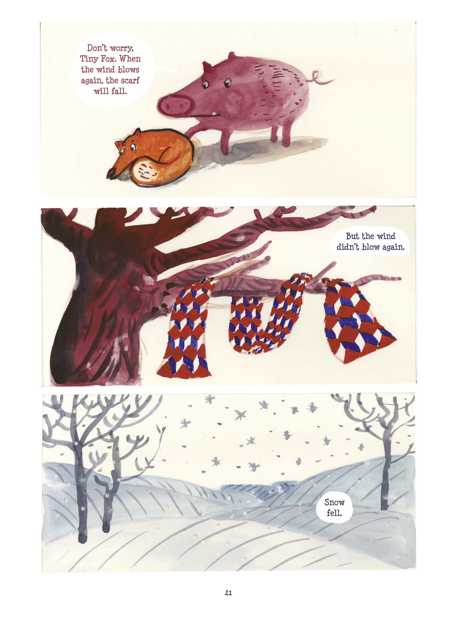 Read online Tiny Fox and Great Boar comic -  Issue #1 - 22