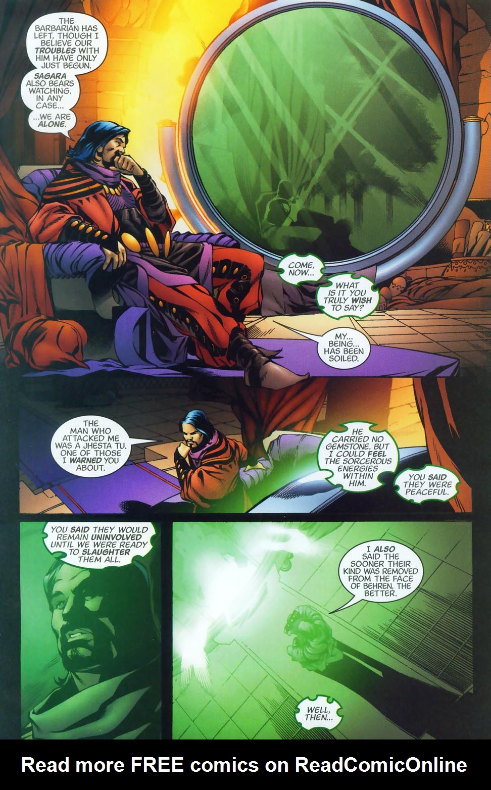 Read online R.A. Salvatore's DemonWars: Eye for an Eye comic -  Issue #1 - 22