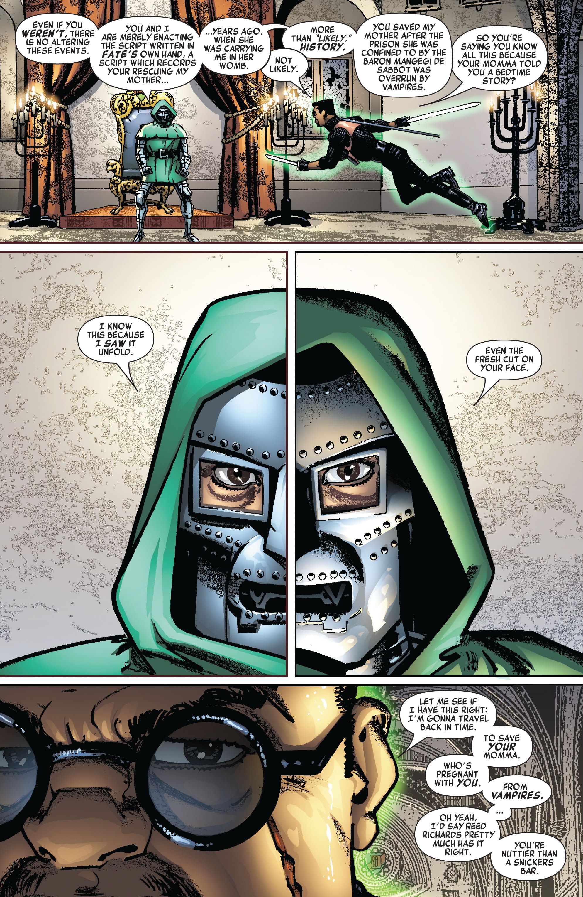 Read online Blade by Marc Guggenheim: The Complete Collection comic -  Issue # TPB (Part 1) - 38
