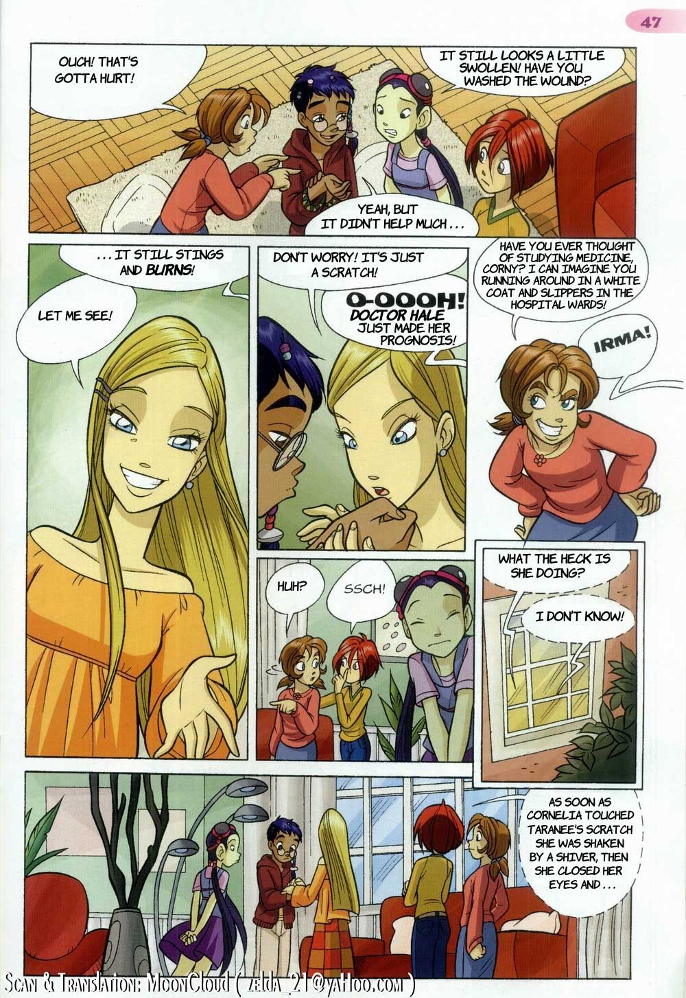 Read online W.i.t.c.h. comic -  Issue #51 - 39