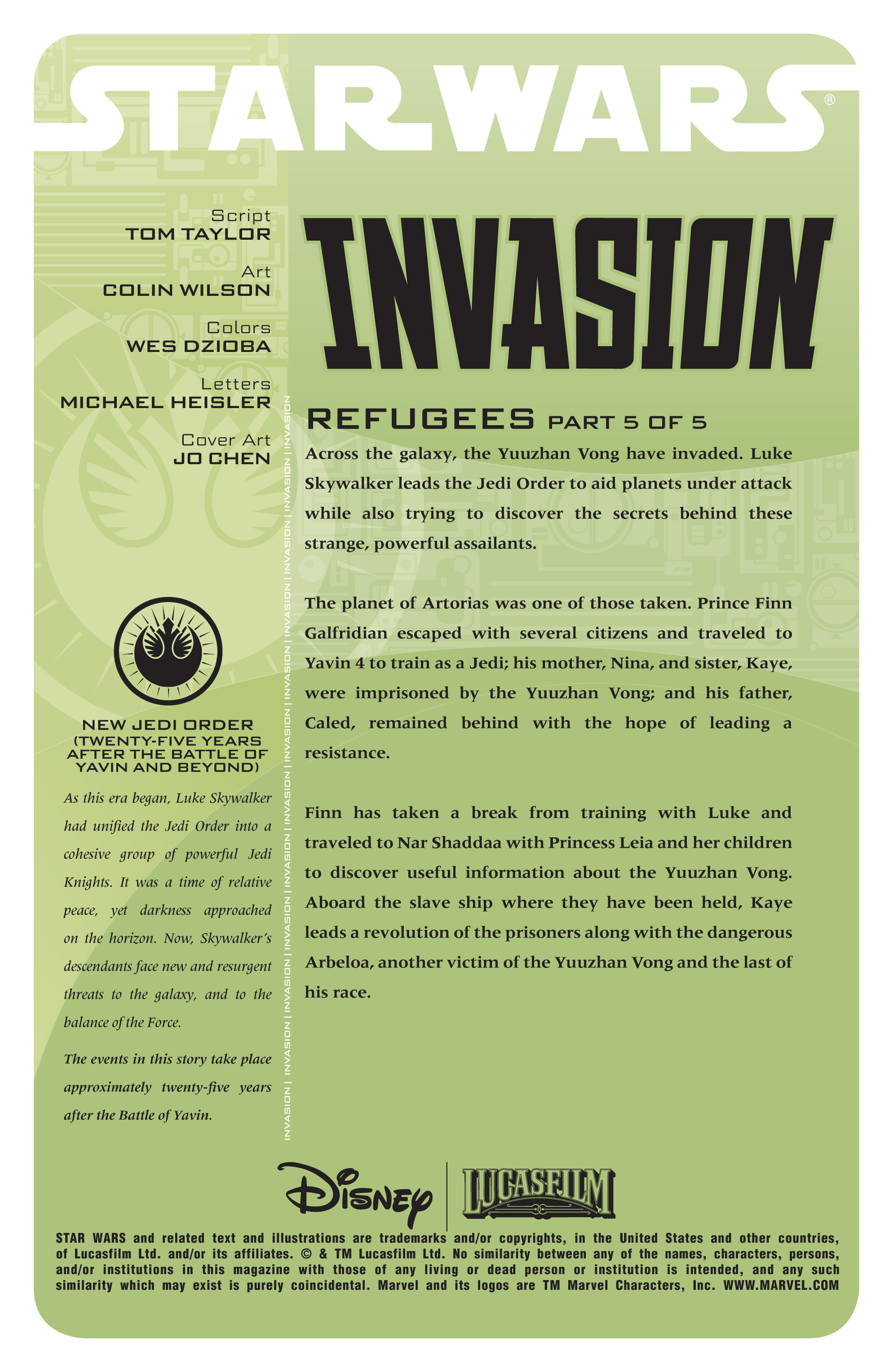 Read online Star Wars: Invasion comic -  Issue #5 - 2