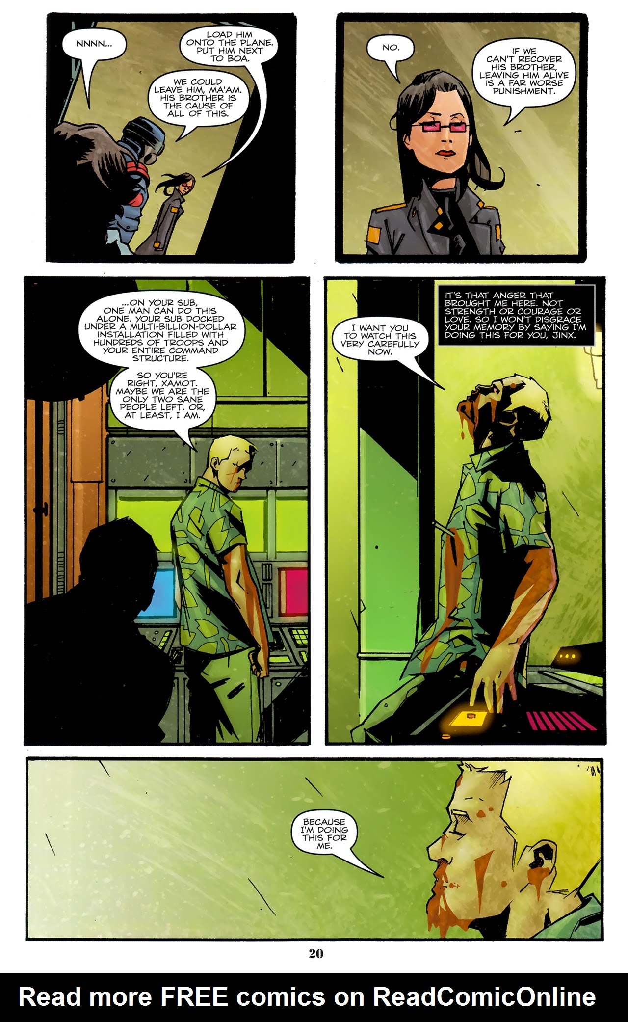 Read online G.I. Joe Cobra (2010) comic -  Issue #13 - 22