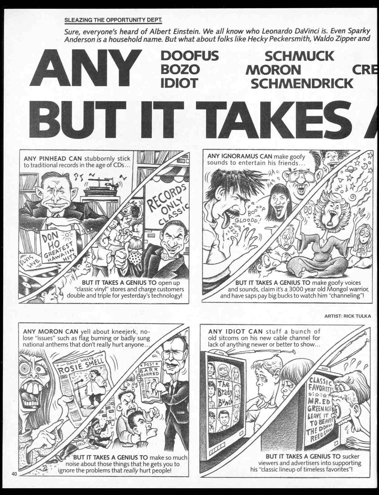 Read online MAD comic -  Issue #305 - 42