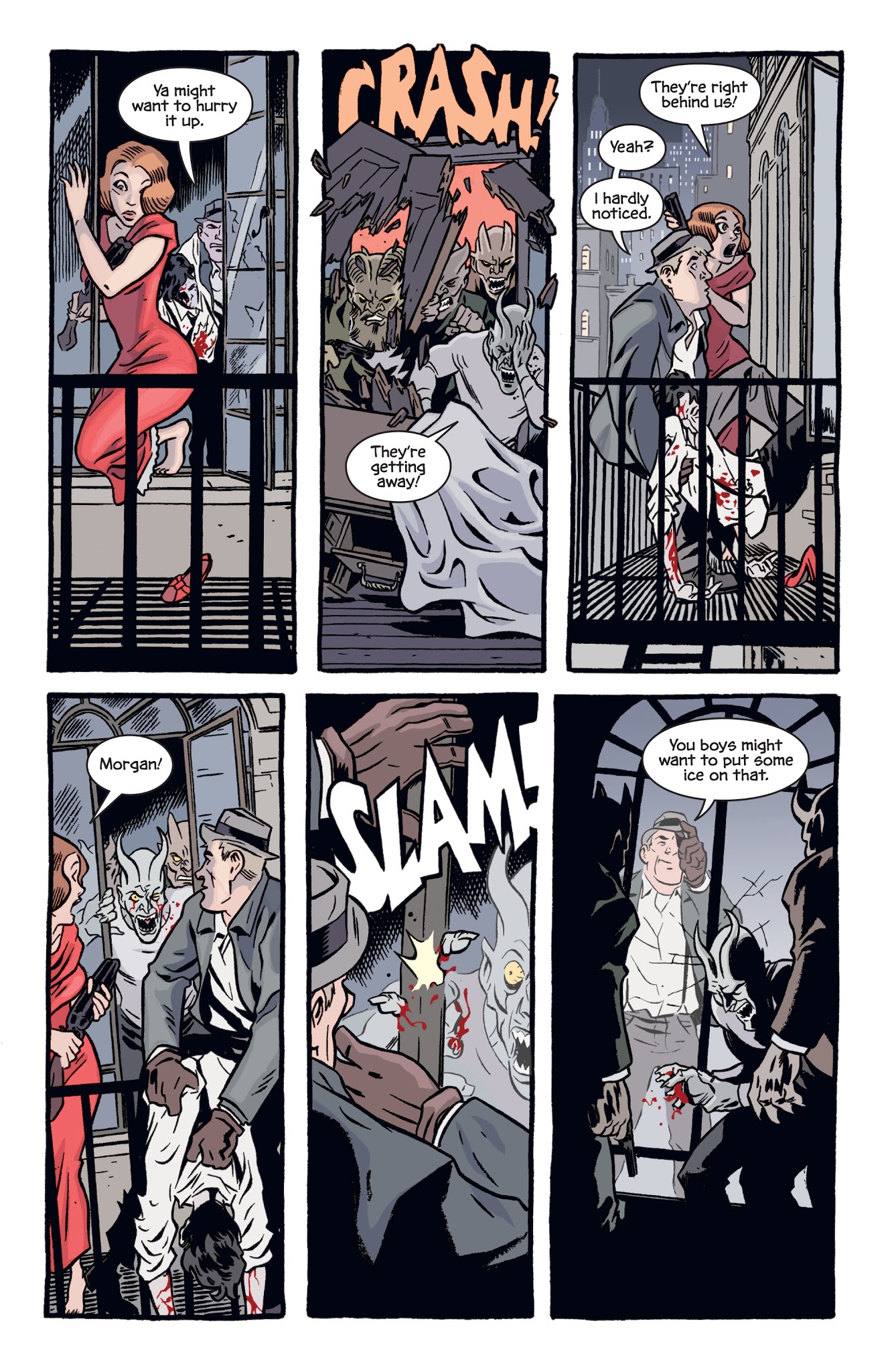 Read online The Damned comic -  Issue #7 - 8