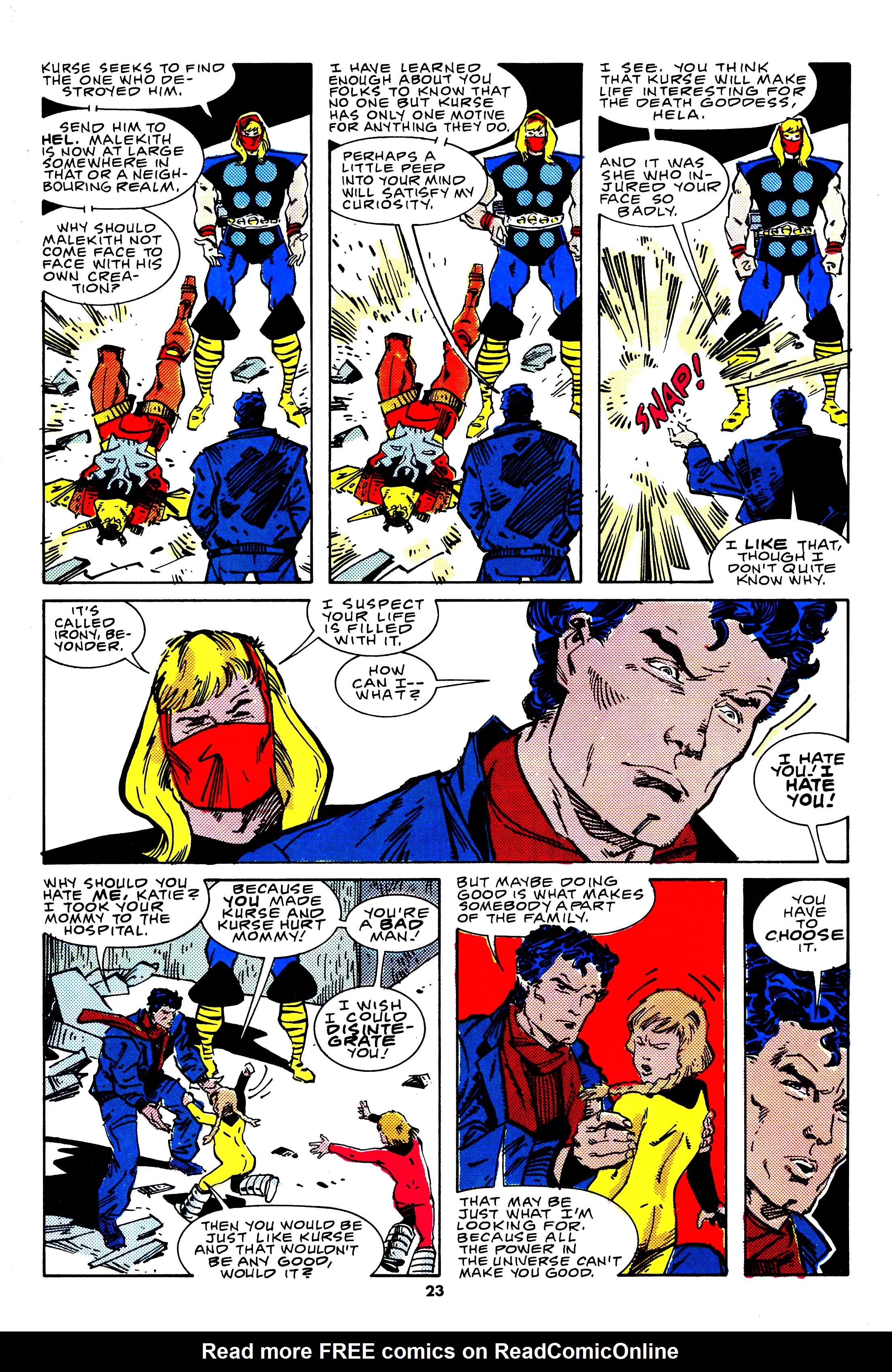 Read online Secret Wars (1985) comic -  Issue #66 - 23