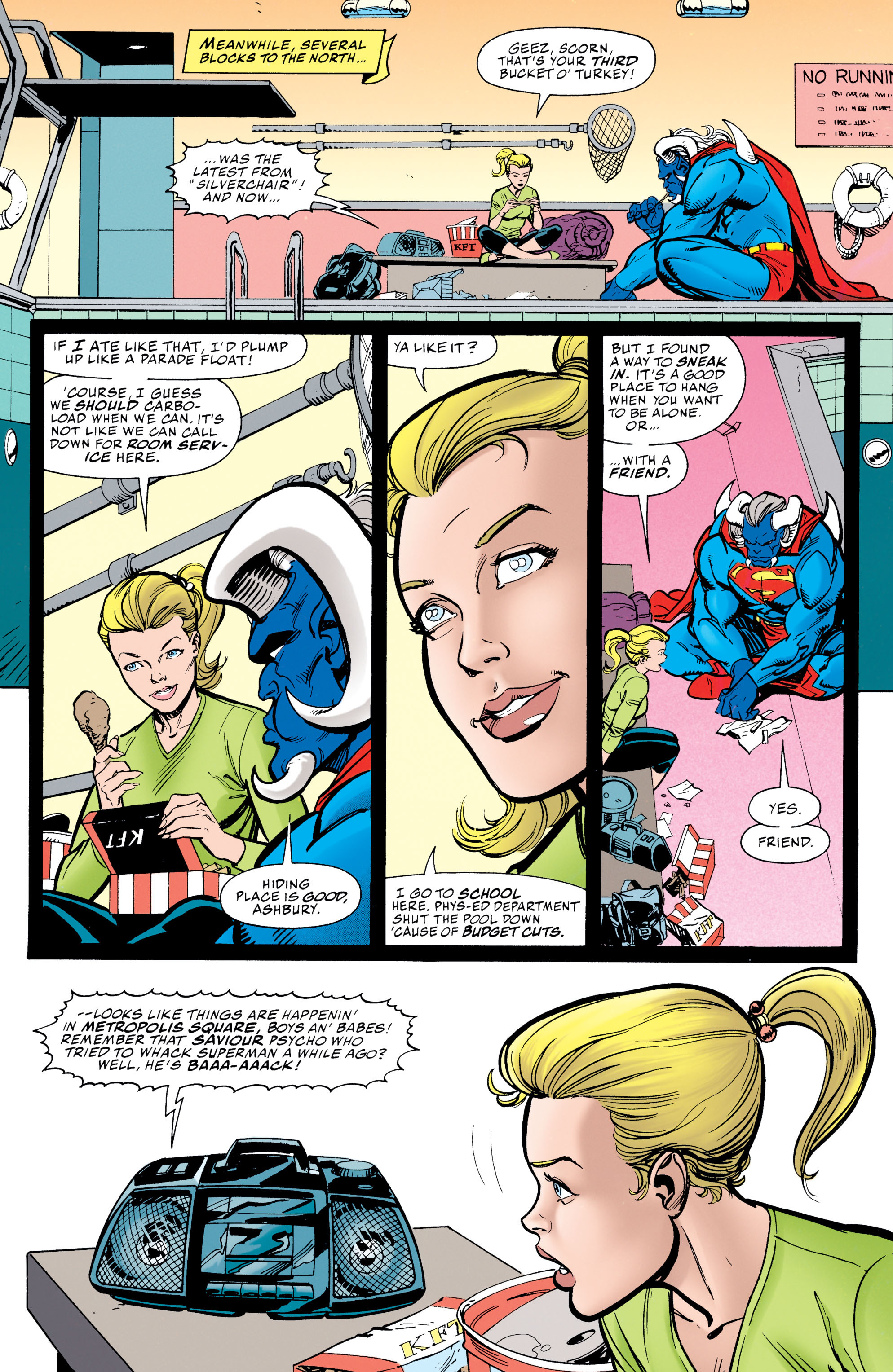 Read online Action Comics (1938) comic -  Issue #735 - 8