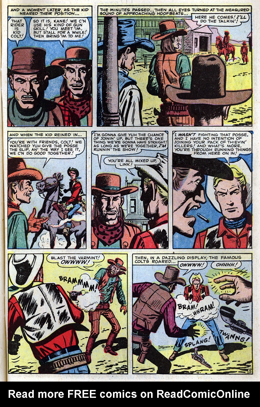 Read online Kid Colt Outlaw comic -  Issue #44 - 31