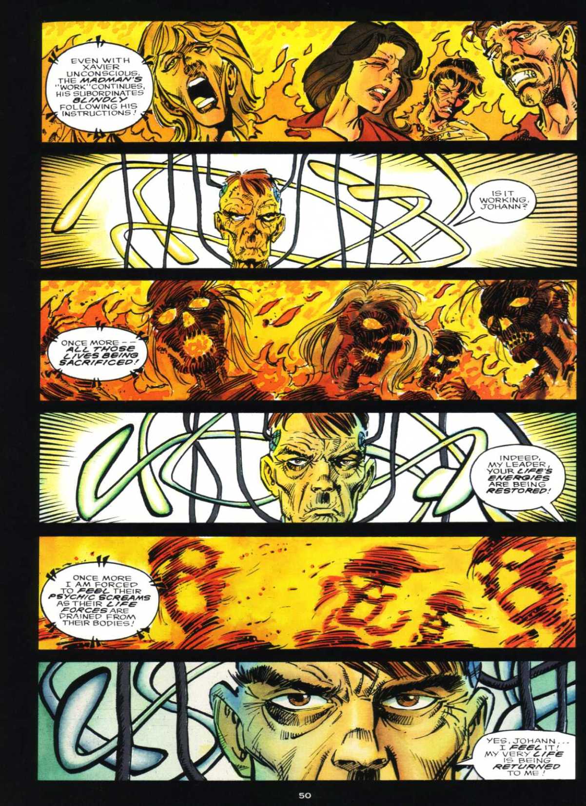 Read online Marvel Graphic Novel comic -  Issue #66 - Excalibur - Weird War III - 47